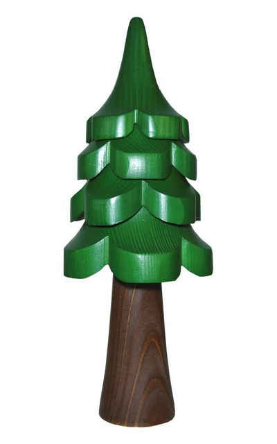 Weihnachtsfigur Dekoration Holzbaum Fichte bunt Höhe 25cm NEU, liebevoll aus heimischen Hölzern gefertigt