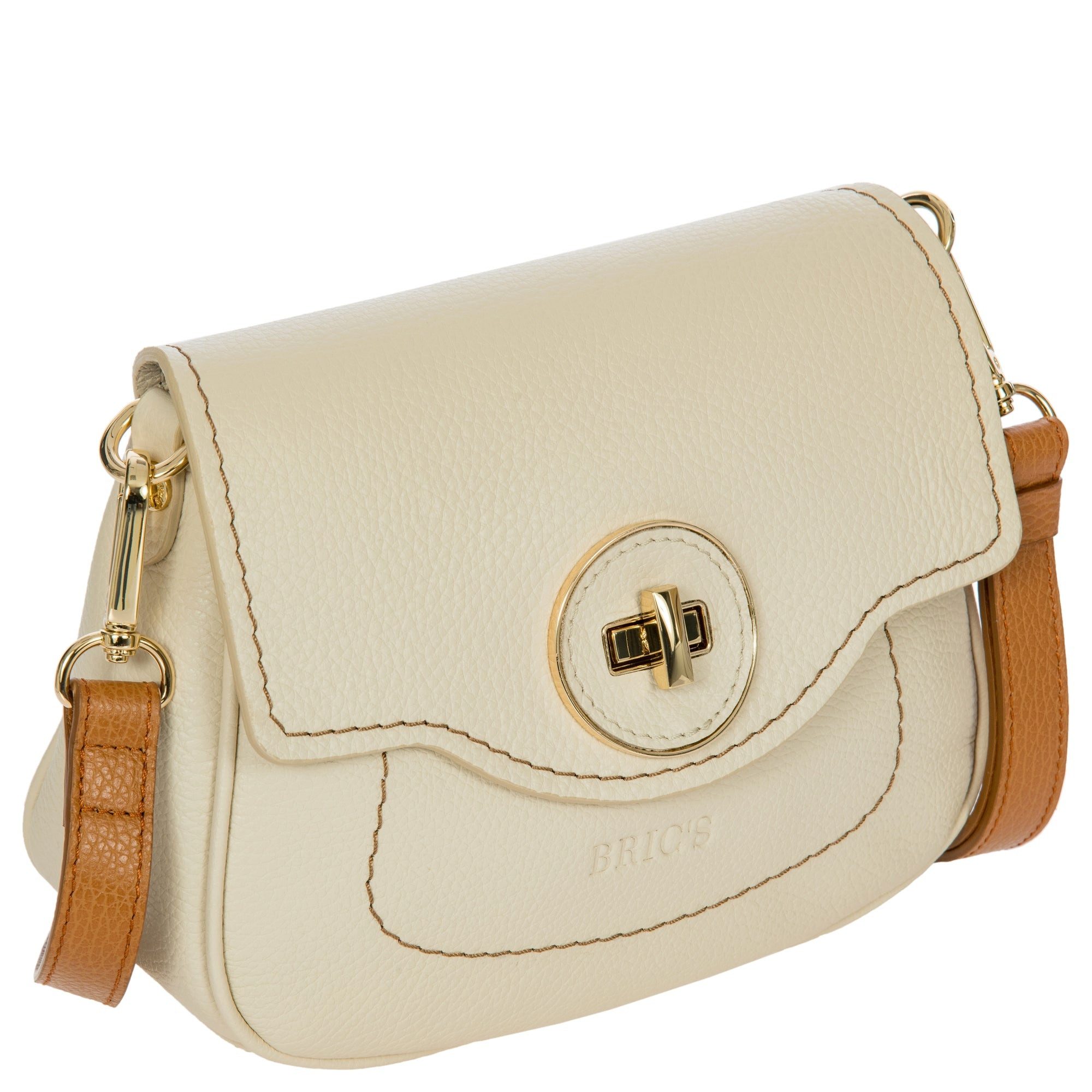 Bric's Umhängetasche Gardenia - Umhängetasche 23 cm (cream/caramel)