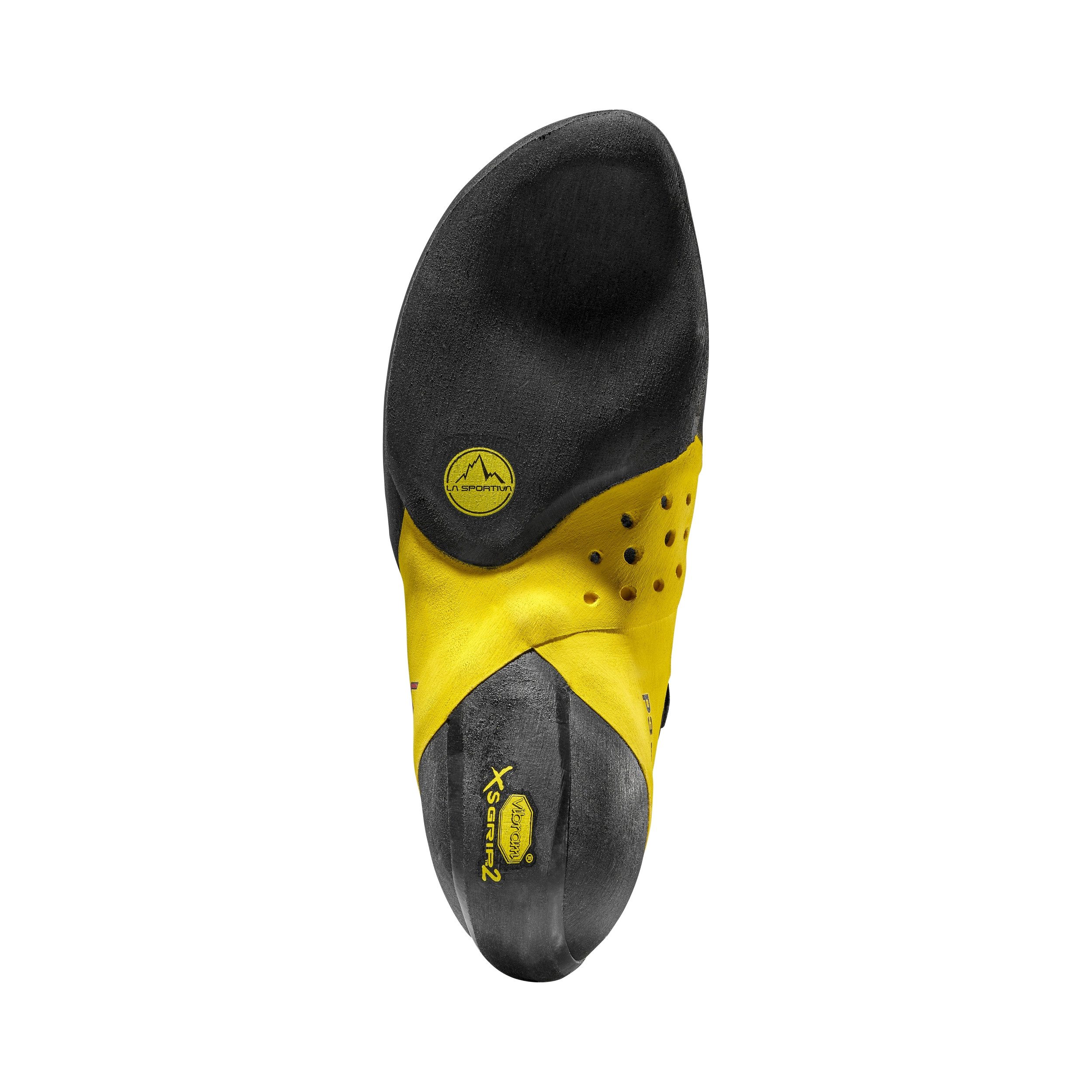La Sportiva Solution Comp - Herren Kletterschuh - Black/Yellow Kletterschuh