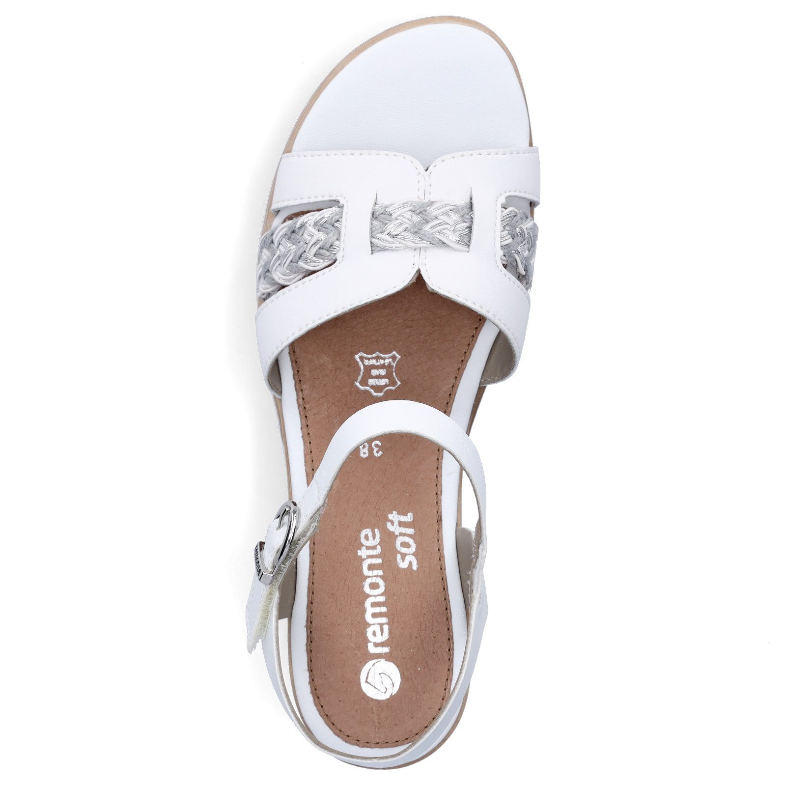 Remonte Remonte Damen Sandalette weiß Sandale