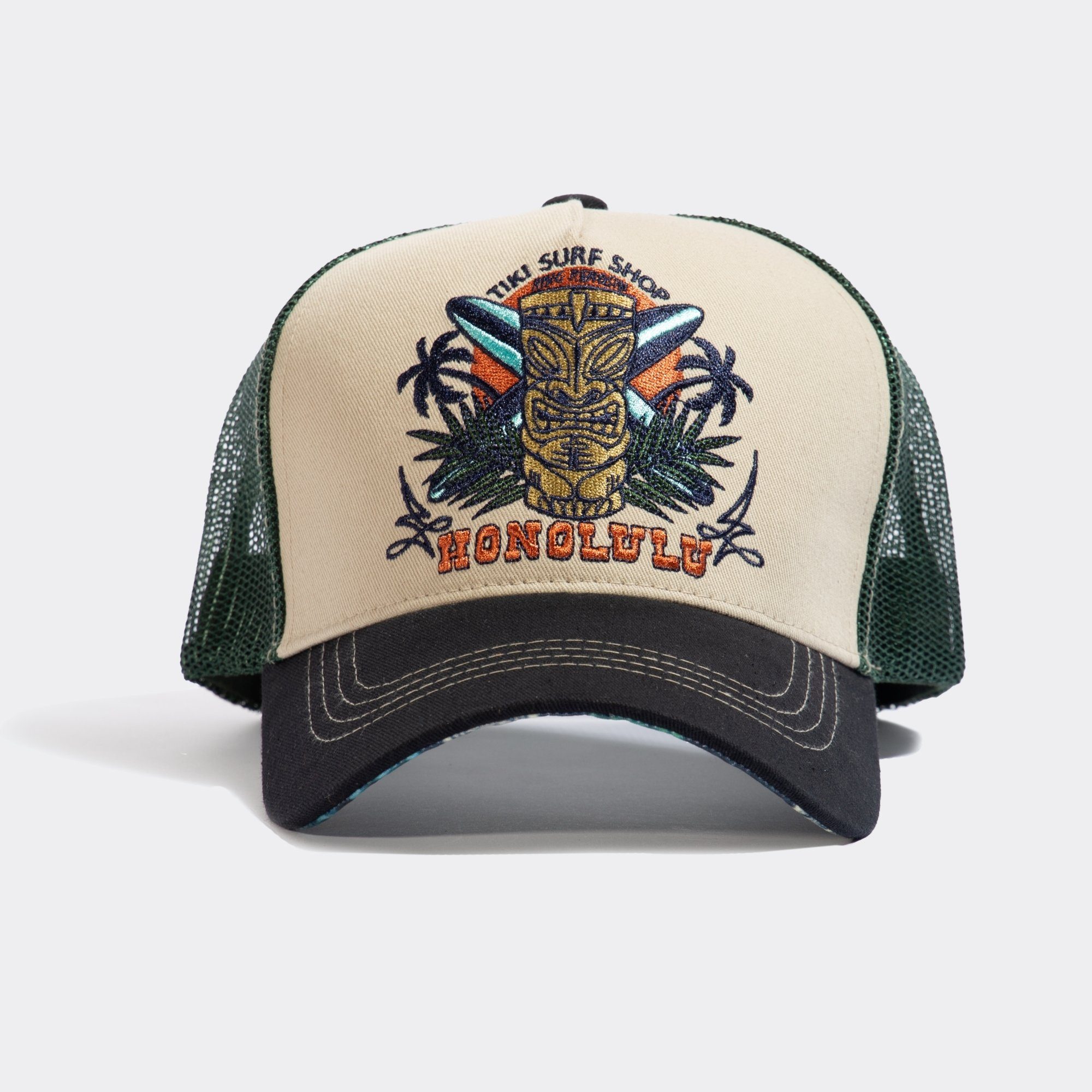 KingKerosin Trucker Cap Honolulu (1-St) im hawaiianischen Stil günstig online kaufen