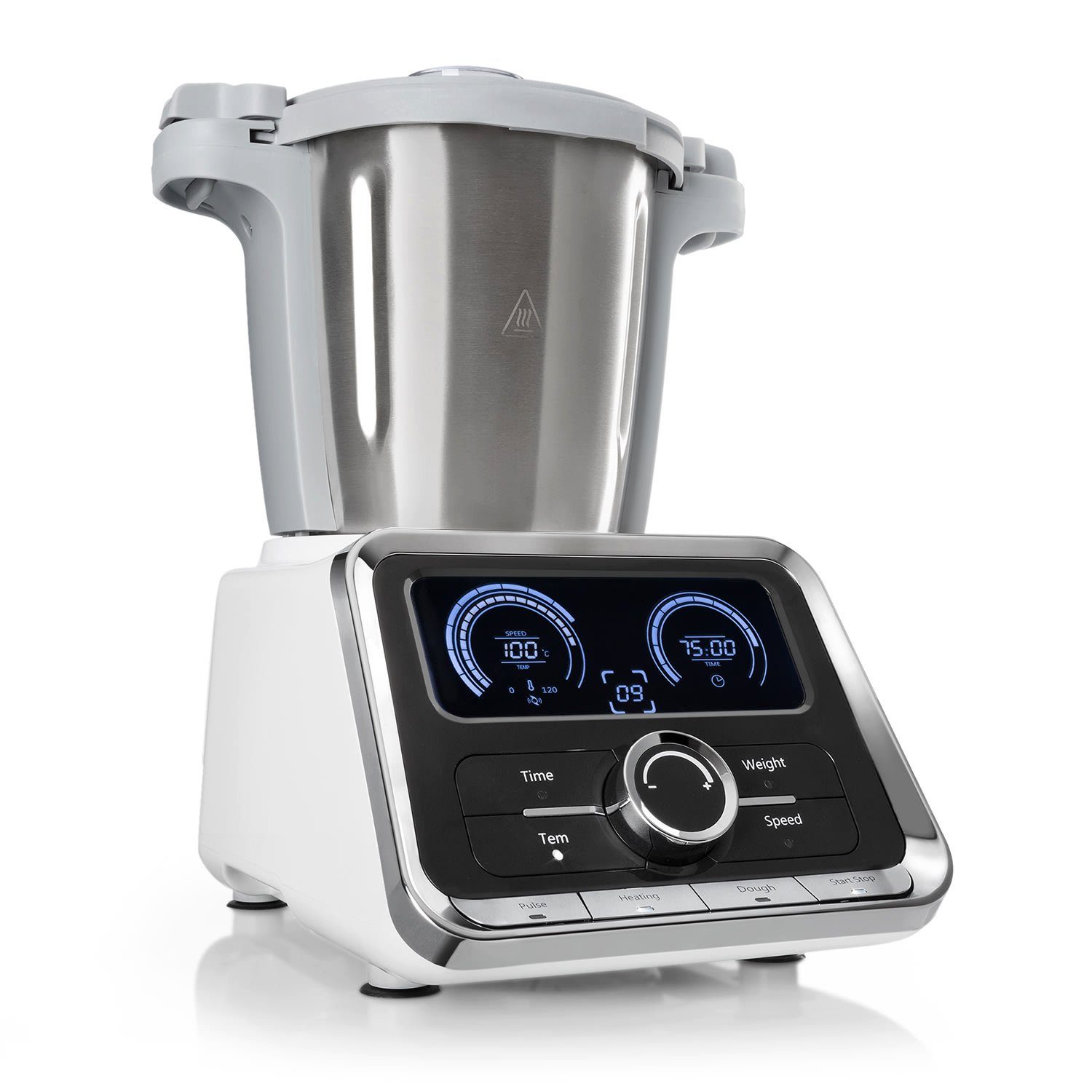 Klarstein Multikocher GrandPrix, 500 W, 2.5 l Schüssel, Standmixer Blender Multifunktionsmixer