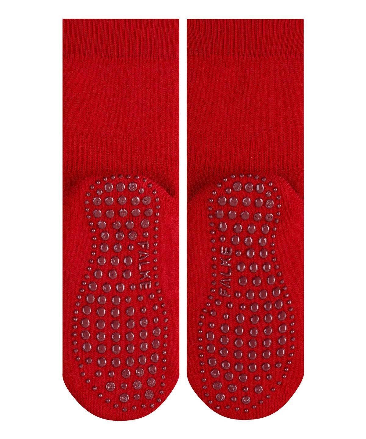 Anti-Rutsch FALKE Kinder Freizeitsocken Catspads, Stoppersocken - Rot