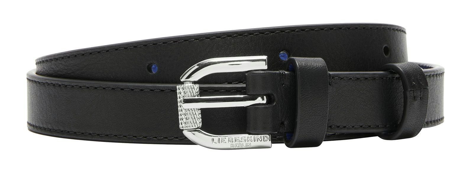 Liebeskind Berlin Ledergürtel Roller Buckle Belt 1.8 CM aus echtem Leder