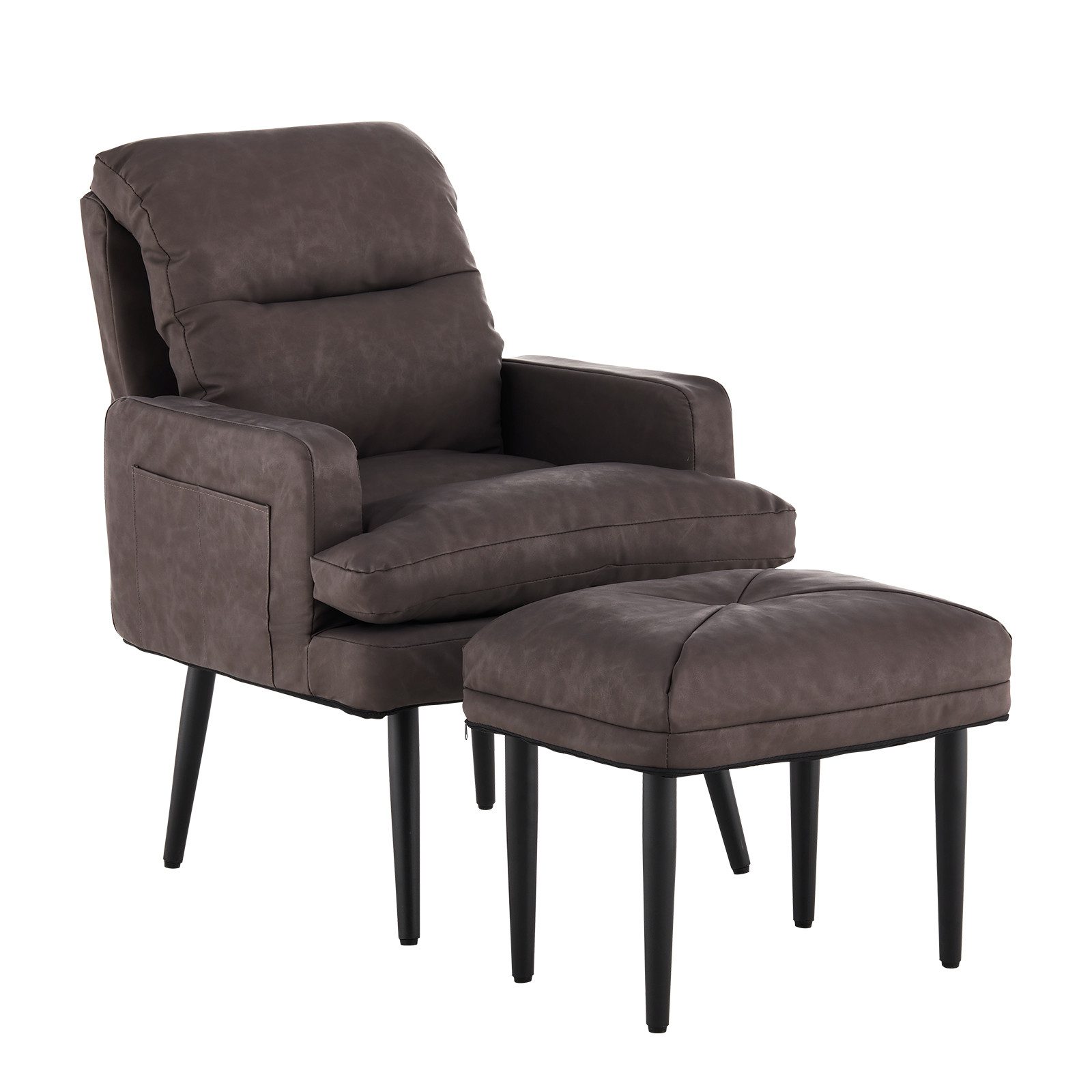 Ofcasa Relaxsessel Kunstleder Sessel Set (Relaxsessel günstig online kaufen