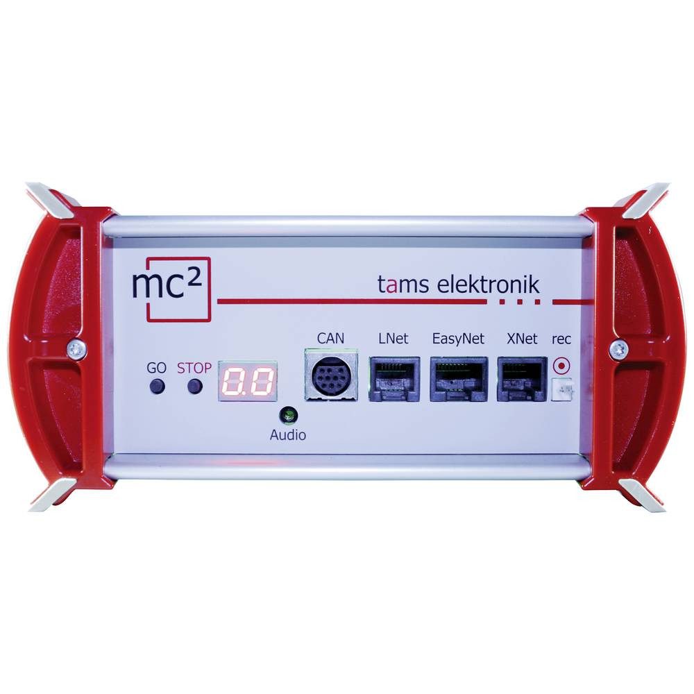 TAMS Elektronik Modelleisenbahn-Fahrregler Digitalzentrale MasterControl 2 (mc), V2-9, Silver Edition