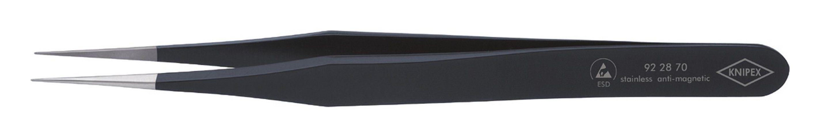 Knipex Pinzette, ESD 110 mm schwarz