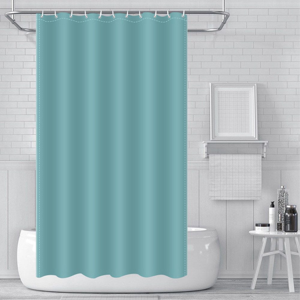 Diwzbyn Duschvorhang Anti-Schimmel Badezimmervorhang, Wasserdicht und Waschbar Breite 180 cm (1-tlg), Perfekt für Badewanne & Dusche