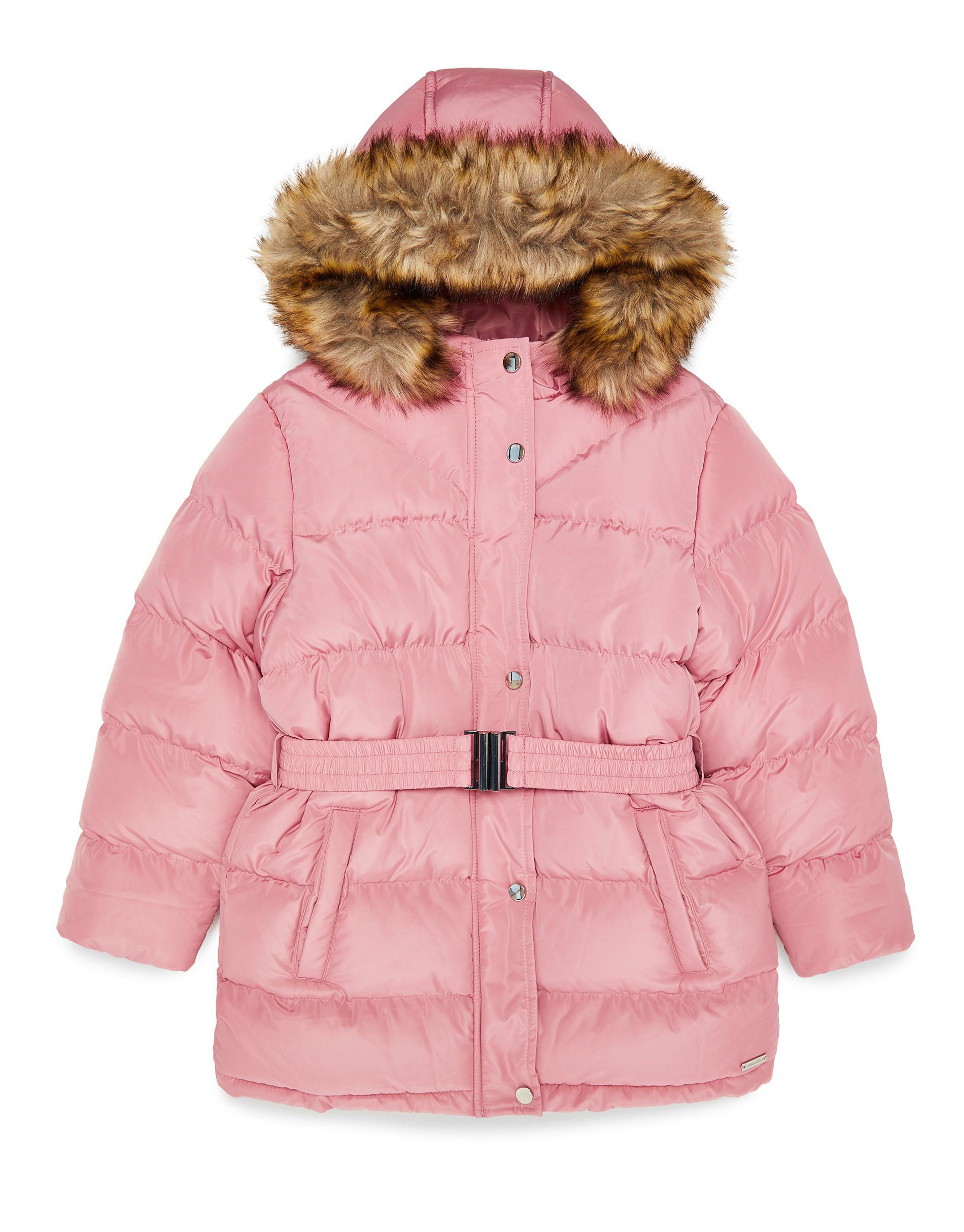 Belted Threadgirls Joni Winterjacke rosa Hooded Jacket THB Pink-