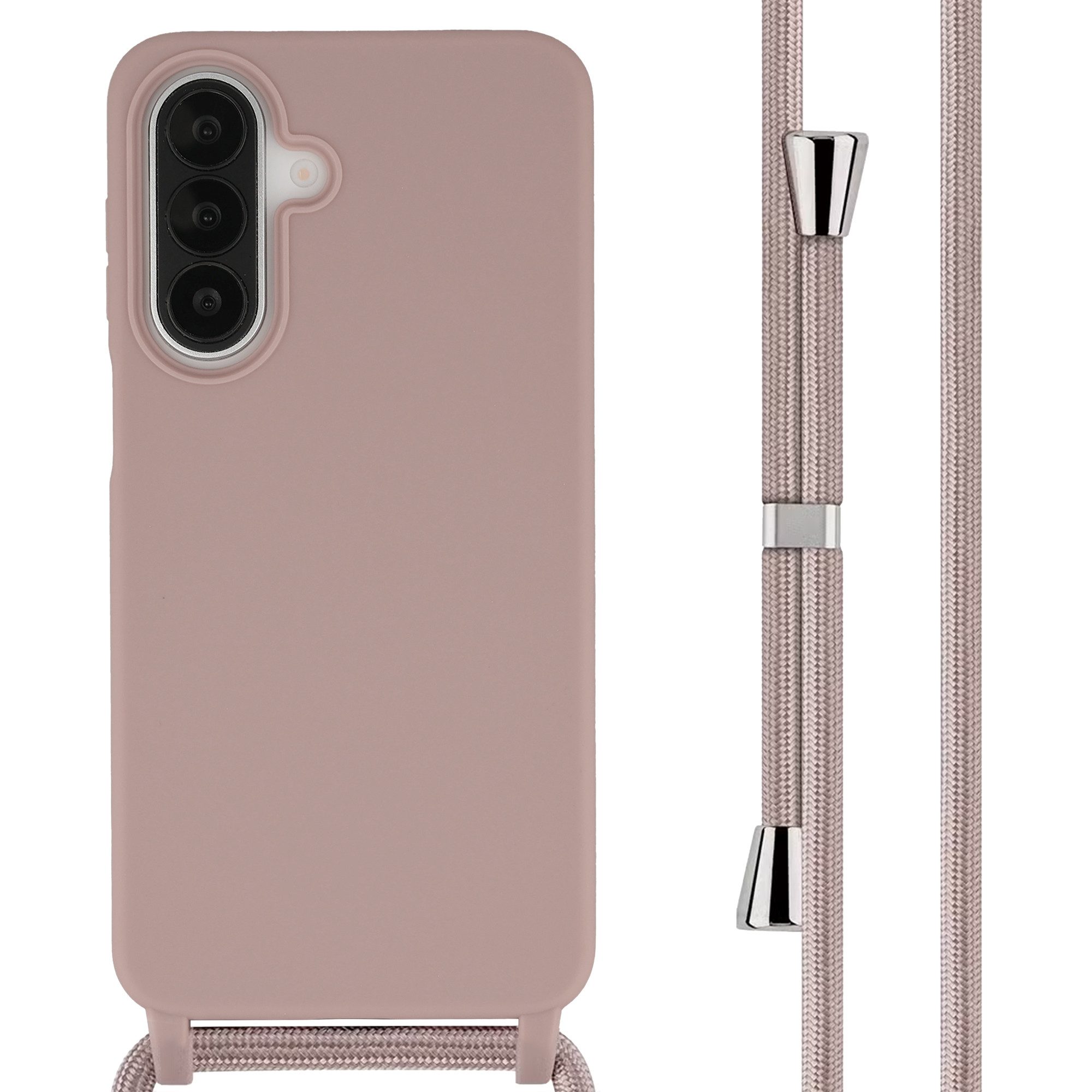 imoshion Backcover imoshion SilikonHülle mit Band Samsung Galaxy A27 (5G) - Sand Pink