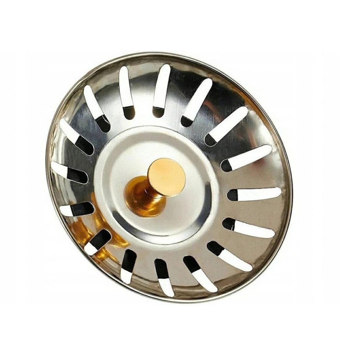 VERK GROUP Abfluss-Siebkörbchen Spülbeckensieb Ø 80 mm Edelstahl Siebkörbchen Abflusssieb, (Einzelartikel, 1-St., 1× Spülbeckensieb), korrosionsbeständig – Bild 5 von 5