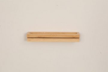 Terra Home Schlüsselbrett Schlüsselboard Ablage 29,5x6x4,5 Bambus Holz Schlüsselhalter Schlüssel, einfaches Einstecken