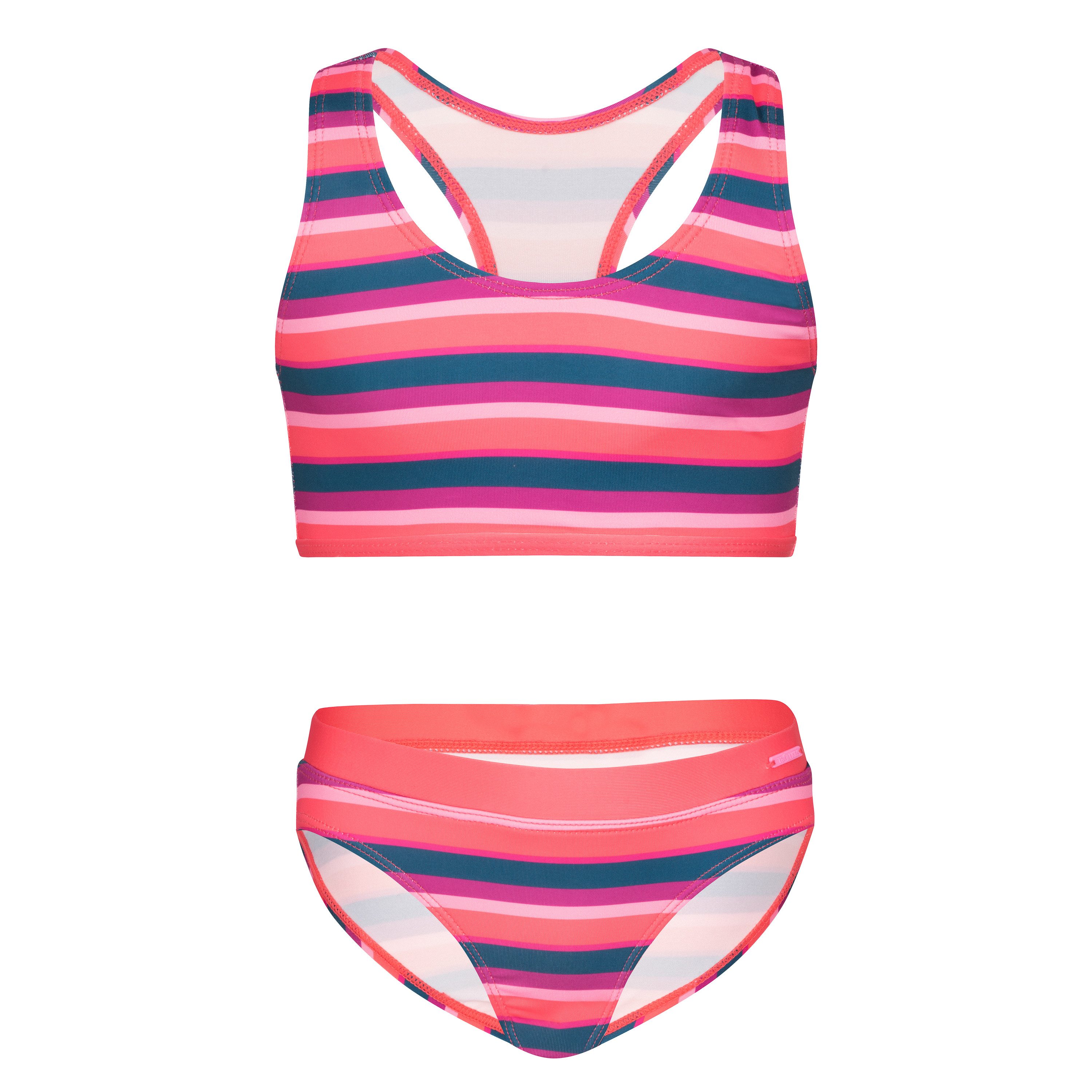 TROLLKIDS Bustier-Bikini Girls Kvalvika Bikini (2-St) für Kinder und Jugendliche, schnell trocknendes Material