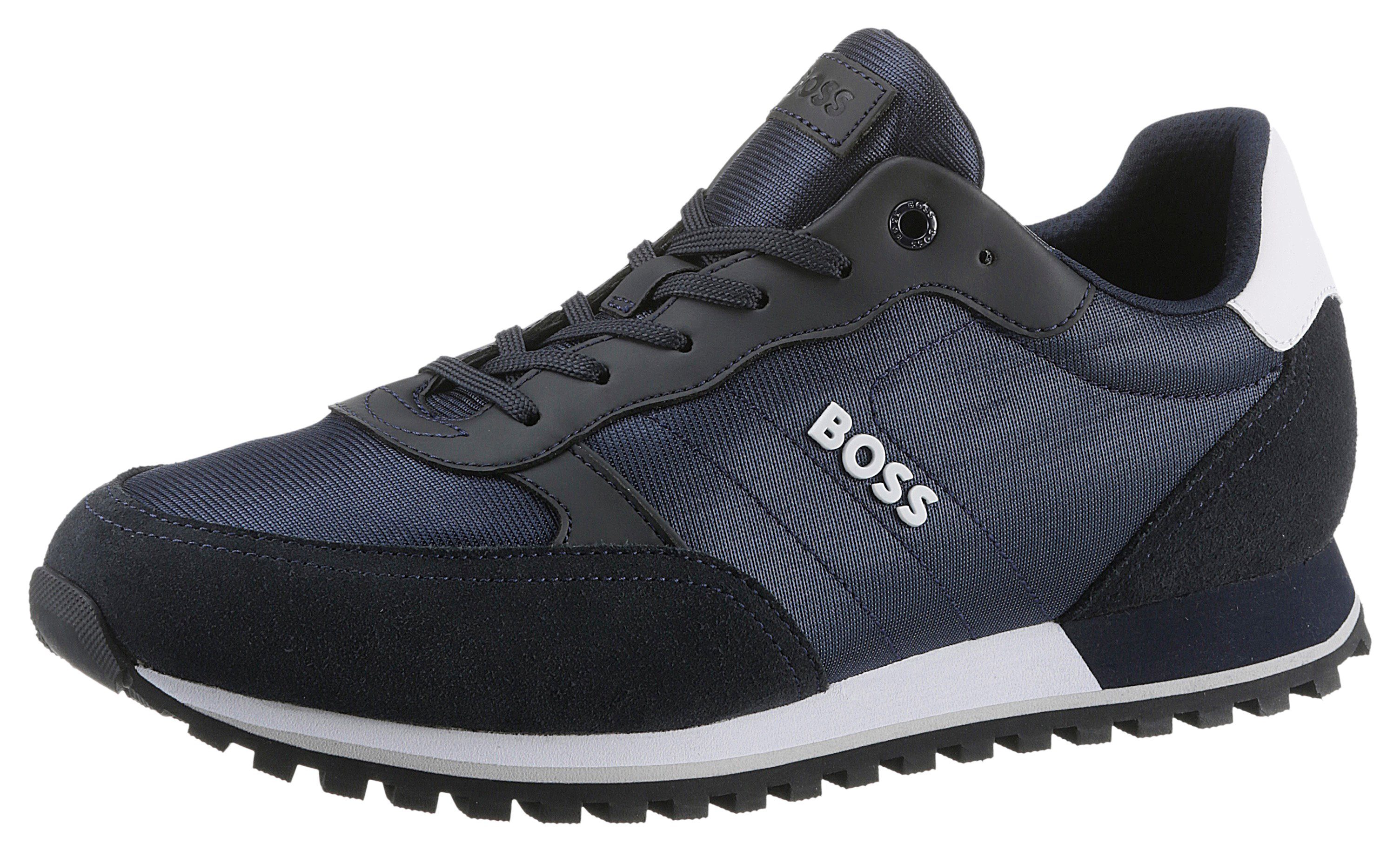 BOSS Parkour-L-Runn Sneaker mit Profilsohle, Freizeitschuh, Halbschuh, Schnürschuh