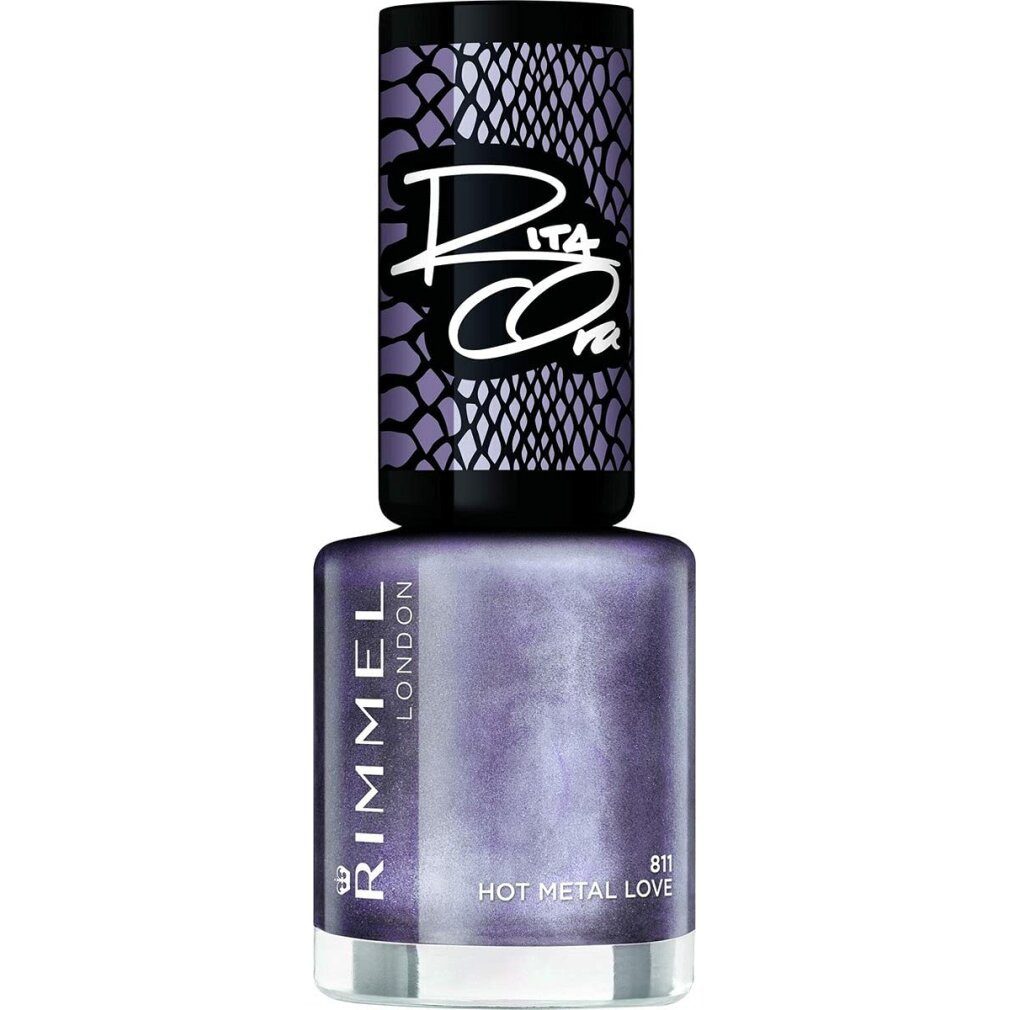 Nagellack Nail Polish 60 Seconds Super Shine 8ml - Shade: 811 Hot Metal Love