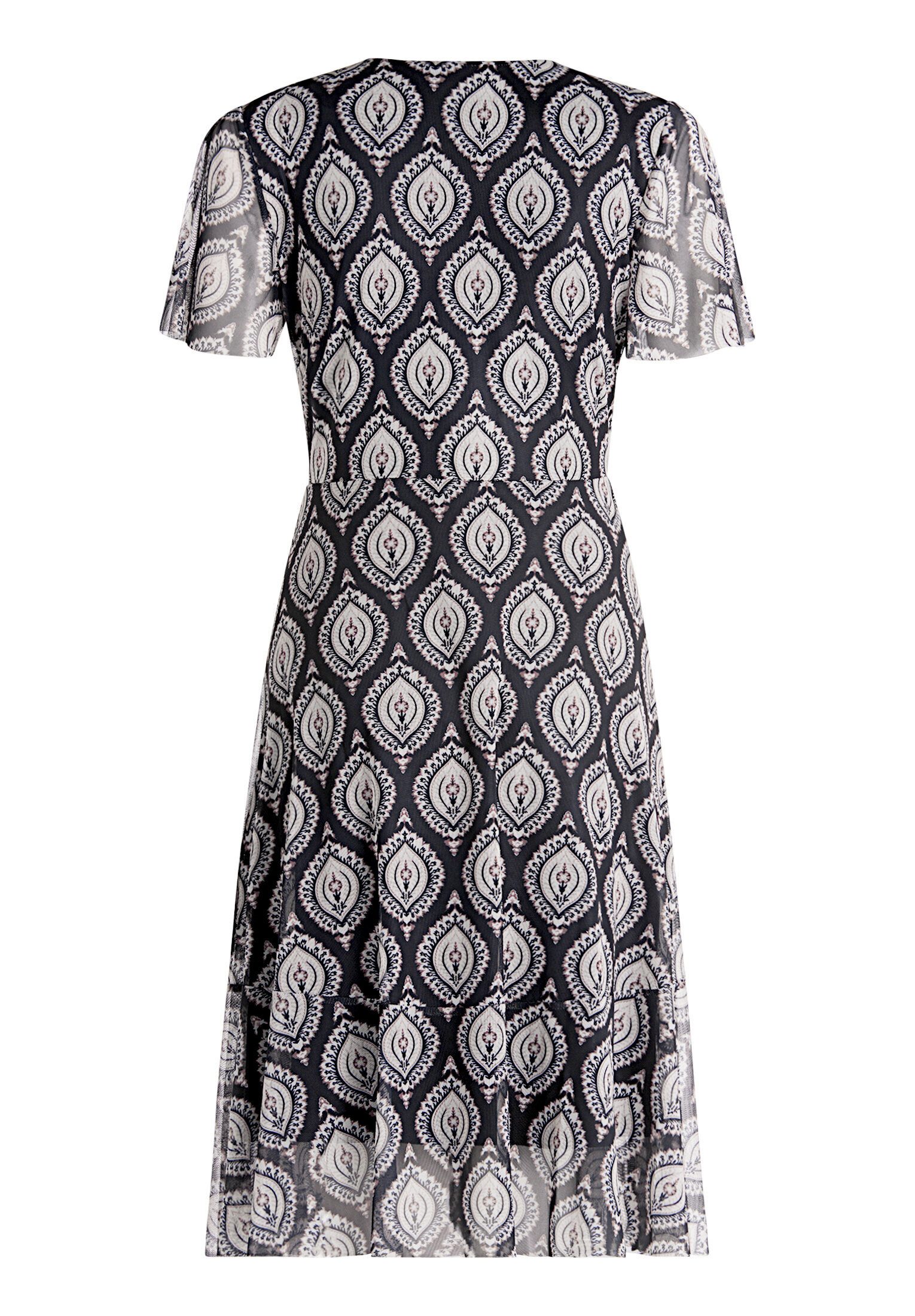 Cartoon Volantkleid Damen mit Rüschen