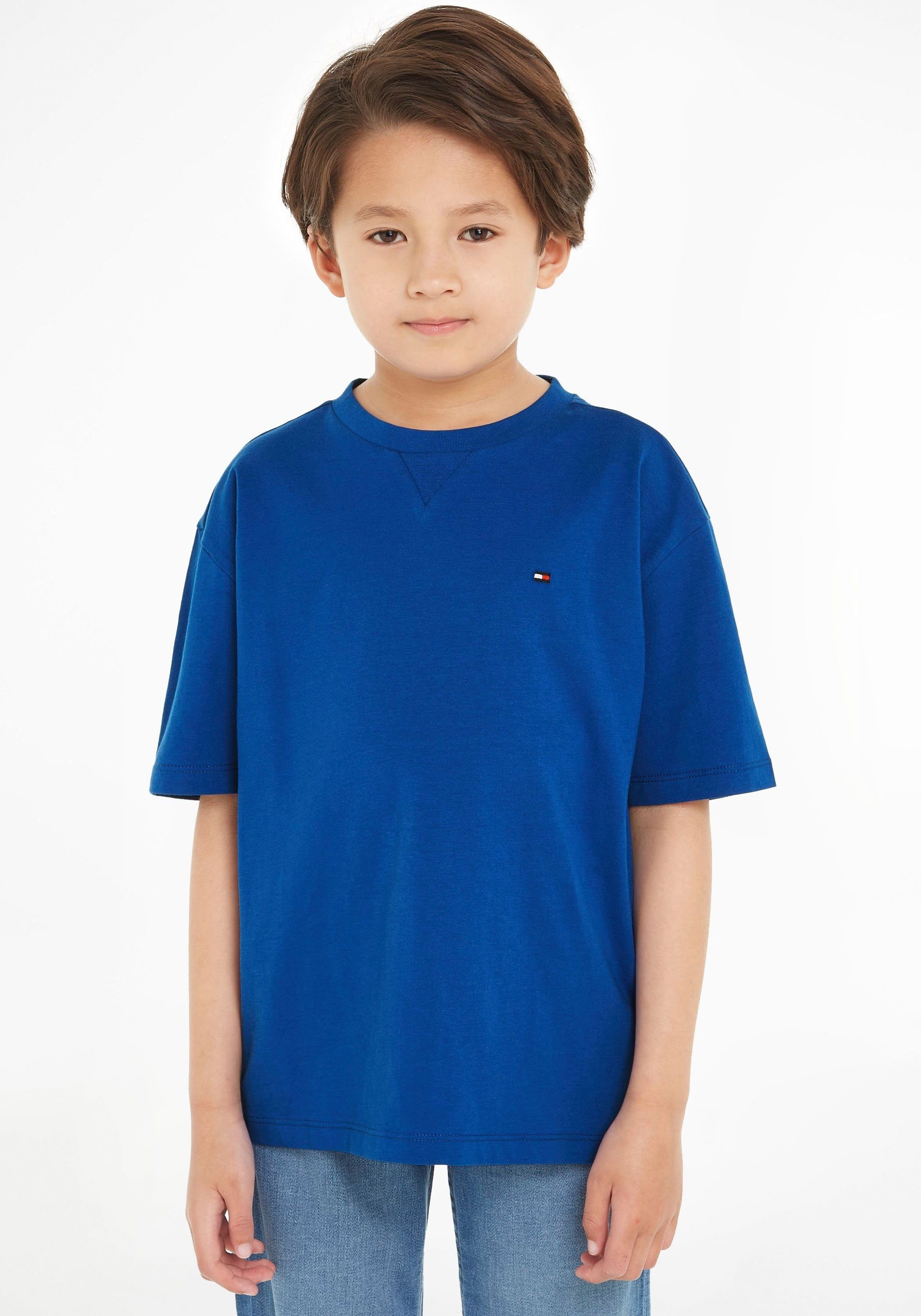 Tommy Hilfiger T-Shirt ESSENTIAL TEE S/S Baby bis 2 Jahre ultra blue | T-Shirts