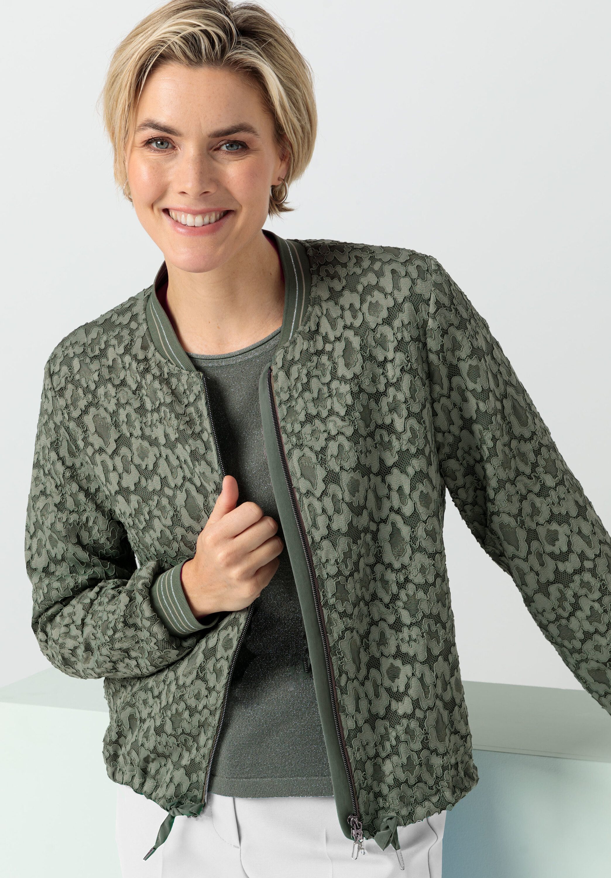 bianca Blouson RACHEL aus cooler Spitze günstig online kaufen