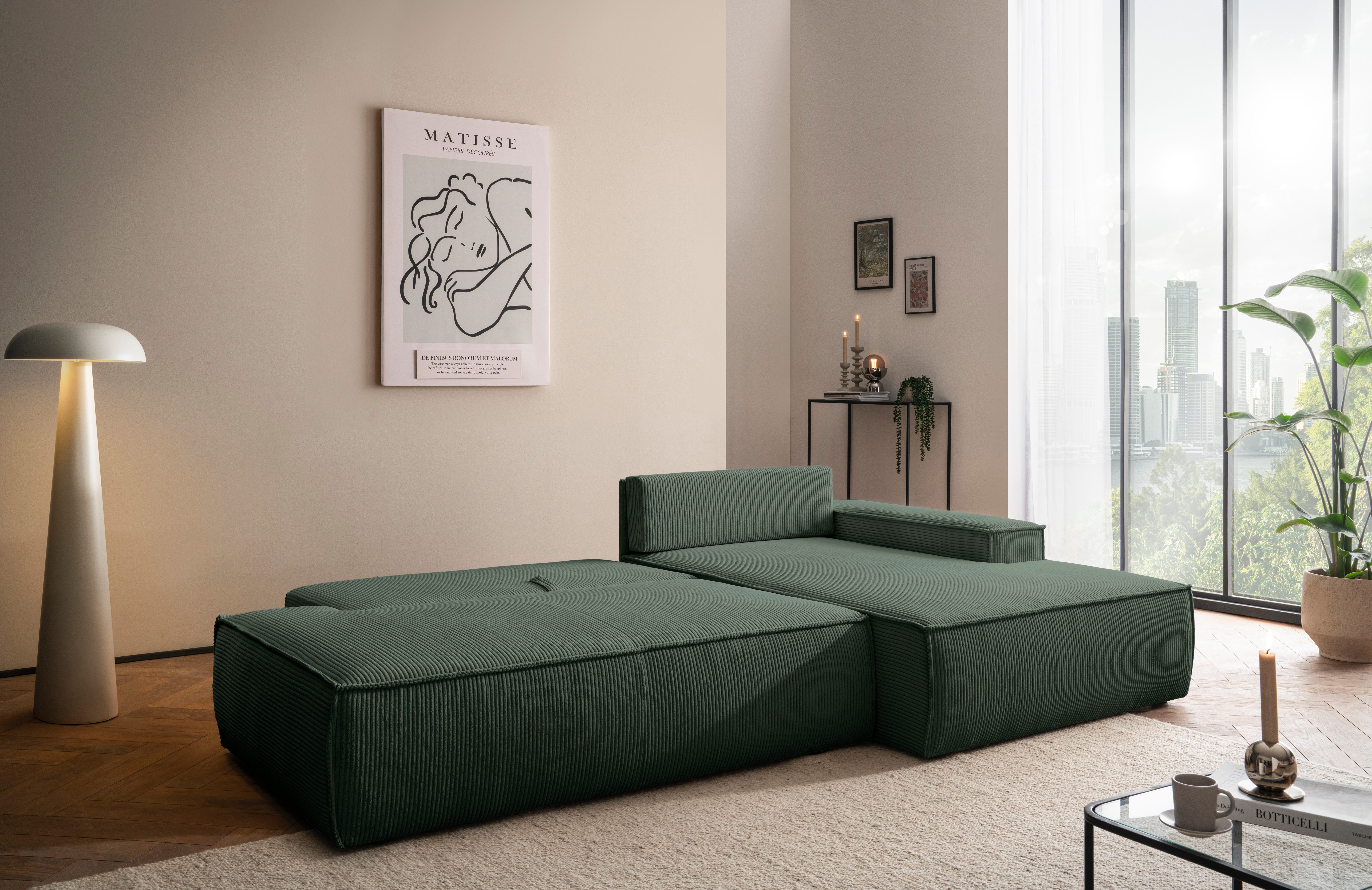 Home affaire Ecksofa SHERWOOD, Schlafsofa in günstig online kaufen