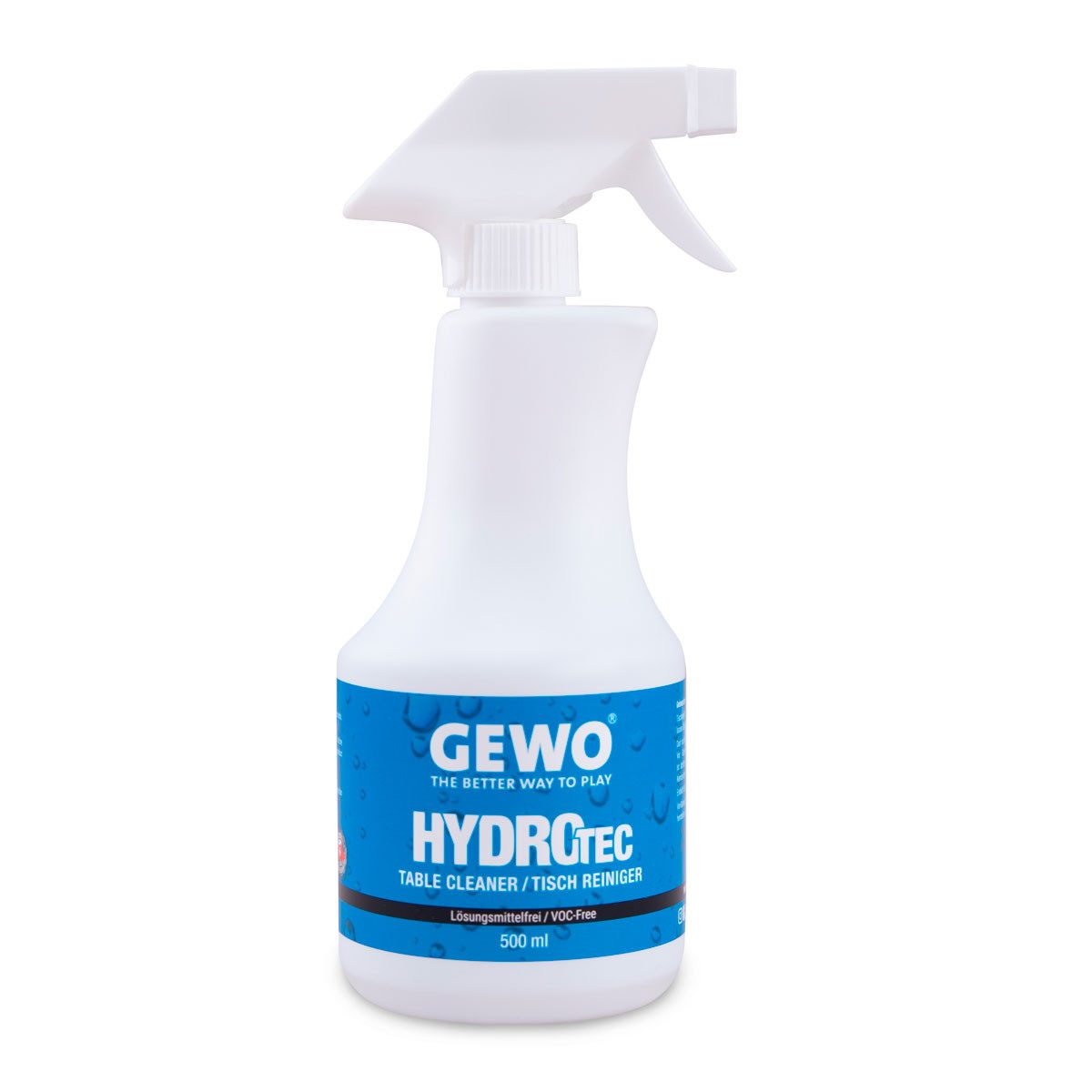 Gewo Tischtennisplatte Tischreiniger 500ml für Tischtennistisch