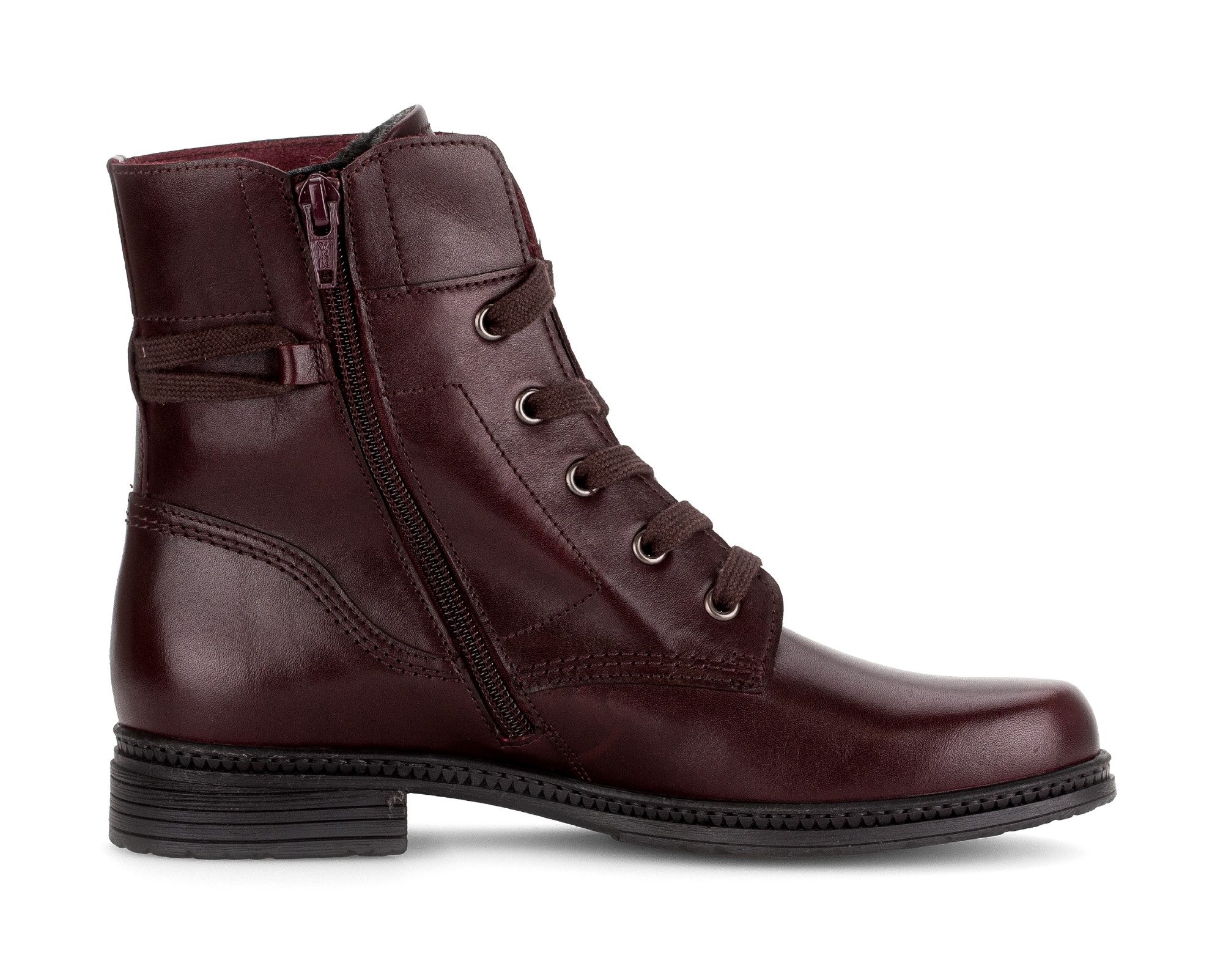 Gabor Schnürstiefelette, Schnürboots, Businessschuh mit Blockabsatz