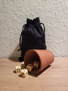 Organzabeutel24 Aufbewahrungstasche 3 Baumwollsäckchen, Stoffbeutel, Geschenkbeutel - schwarz -, 100% Baumwolle für Adventskalender