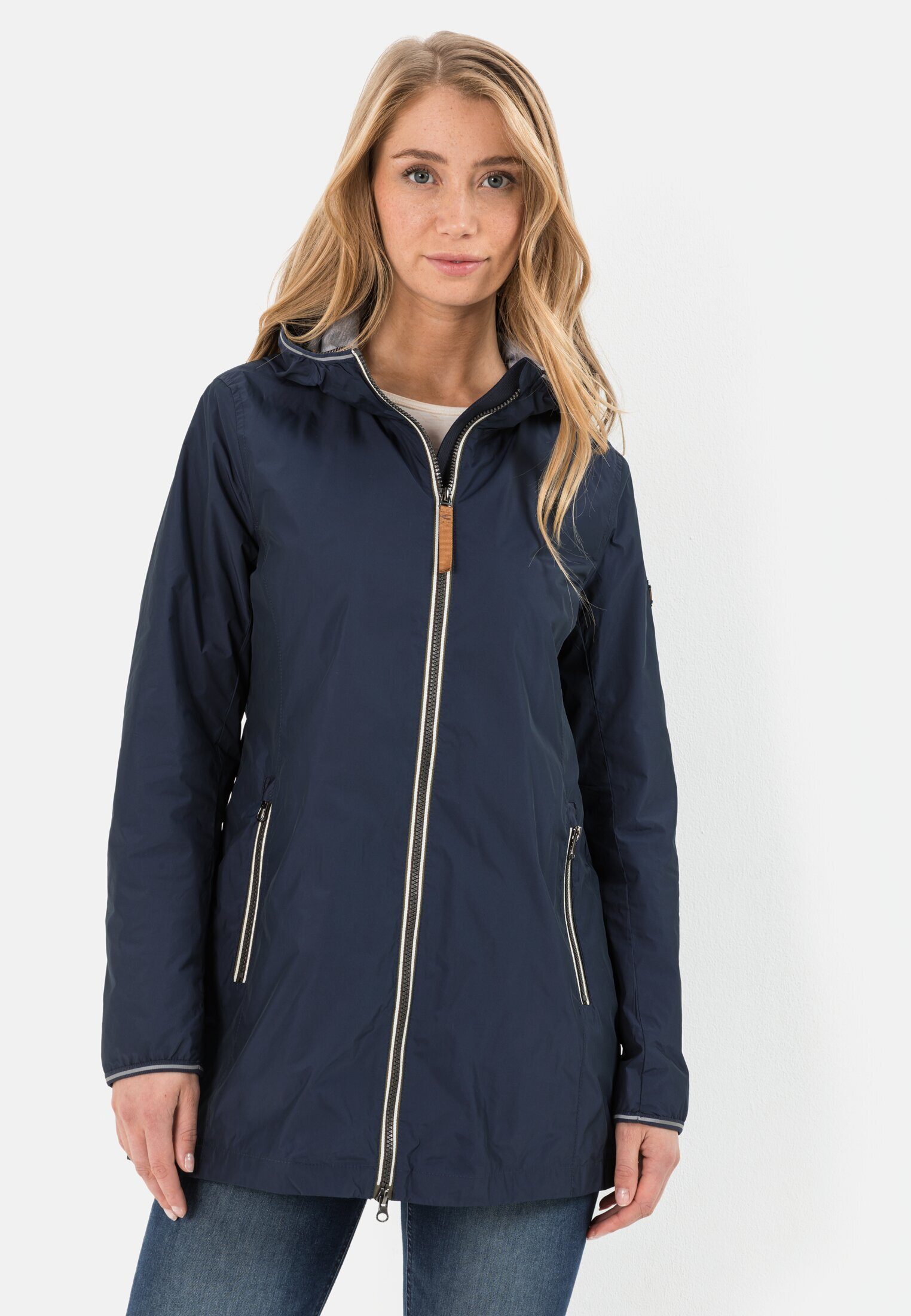 Outdoorjacke aus recyceltem Polyester