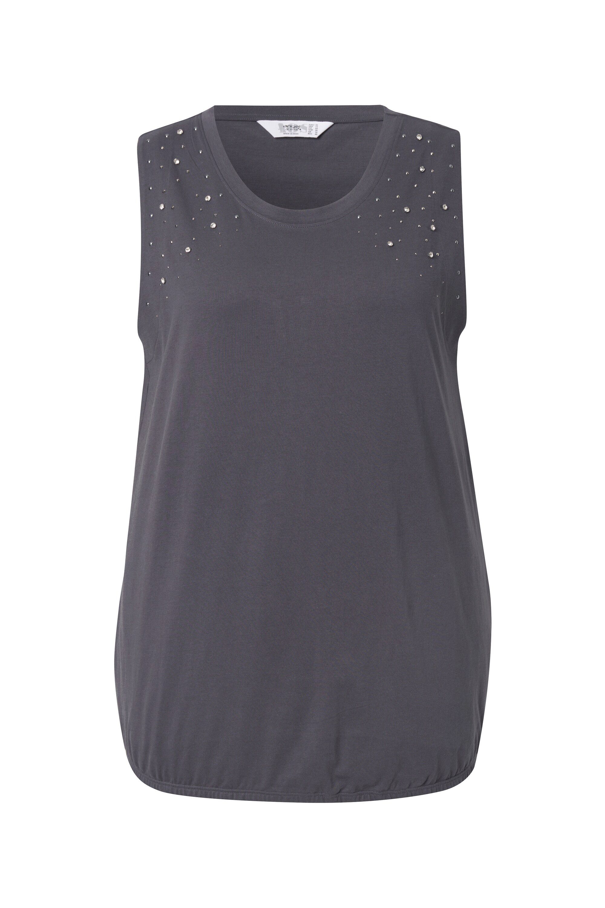 Angel of Style Longtop Top Schulter-Ziersteinchen günstig online kaufen