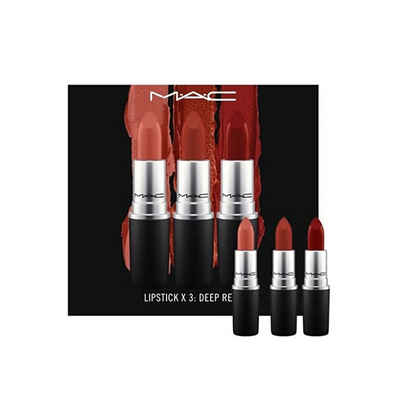 MAC Lippenstift Lipstick X 3: Deep Reds