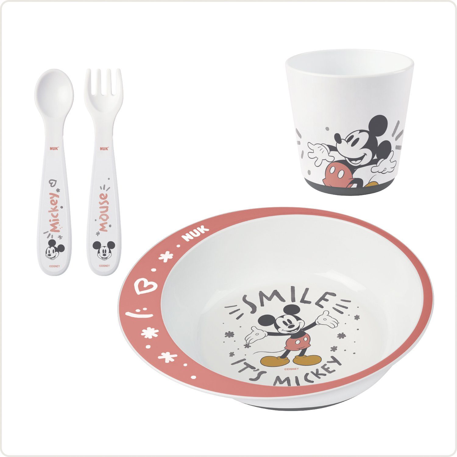 NUK Kindergeschirr-Set Disney Mickey Maus