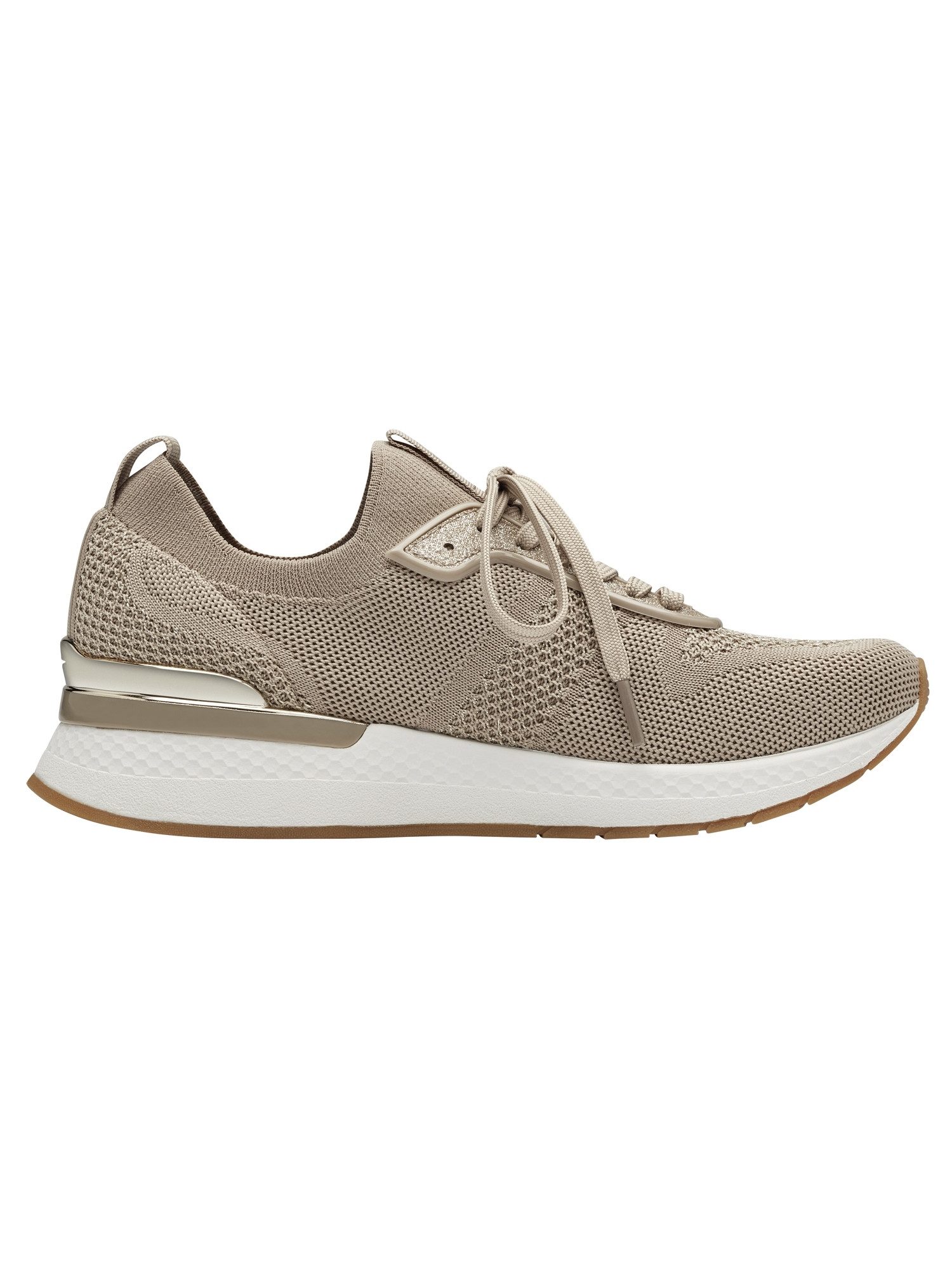 Tamaris Removable Sock mit Schnürsenkel kein Absatz Sneaker Removable Sock