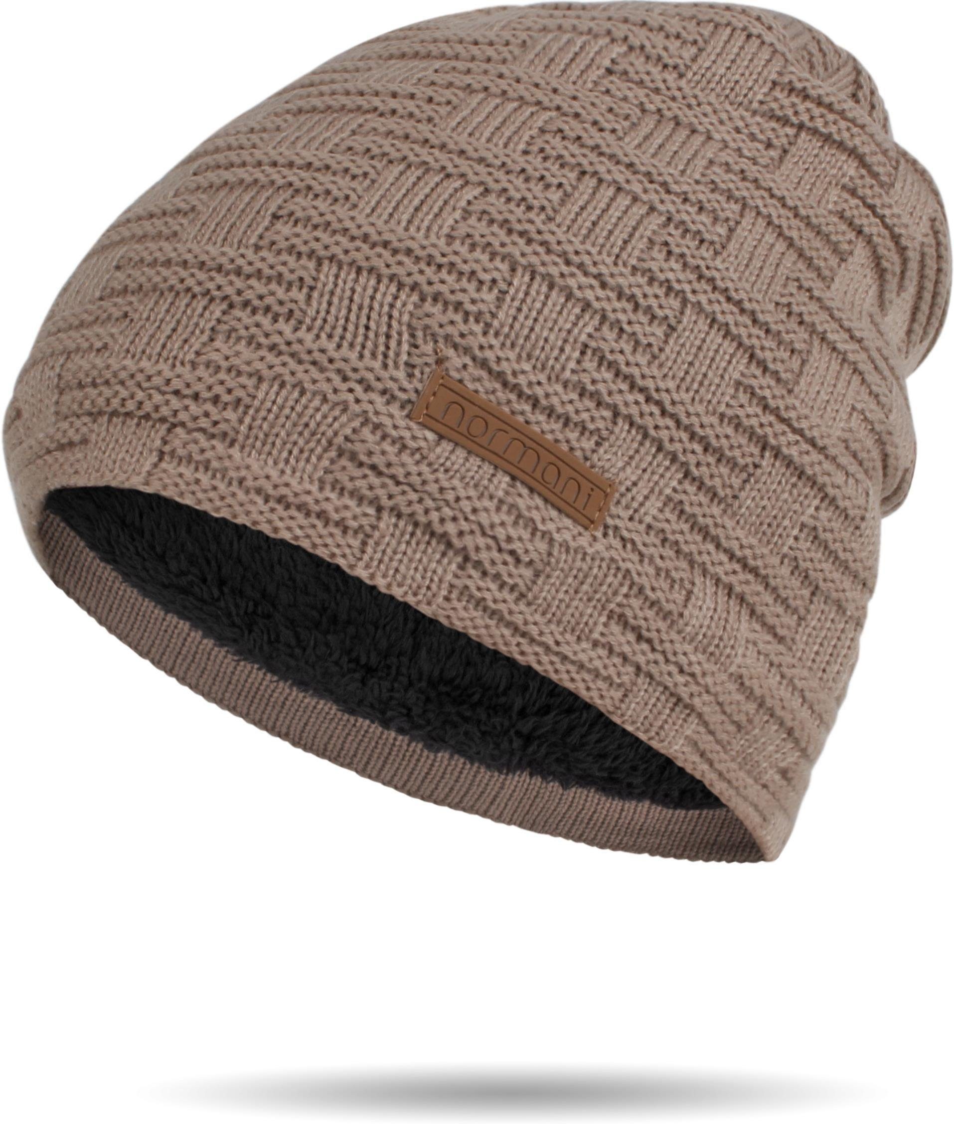 normani Strickmütze Wintermütze Notigi