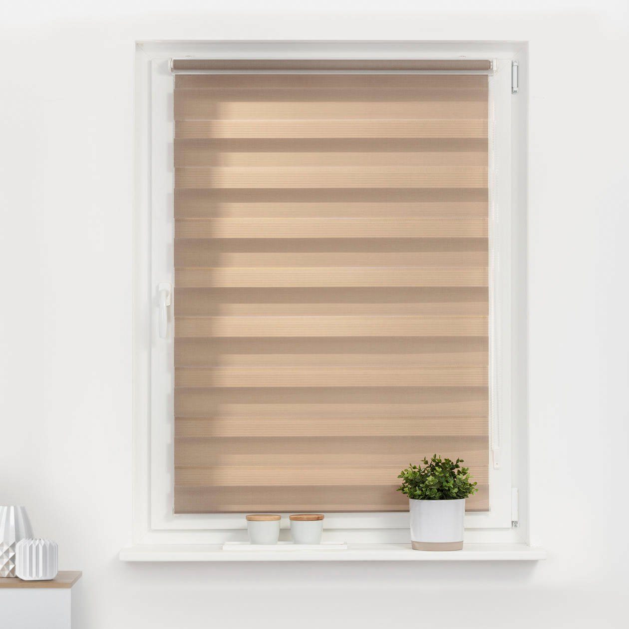 LICHTBLICK ORIGINAL Doppelrollo »Duo Rollo Klemmfix«, Lichtschutz, ohne Boh günstig online kaufen