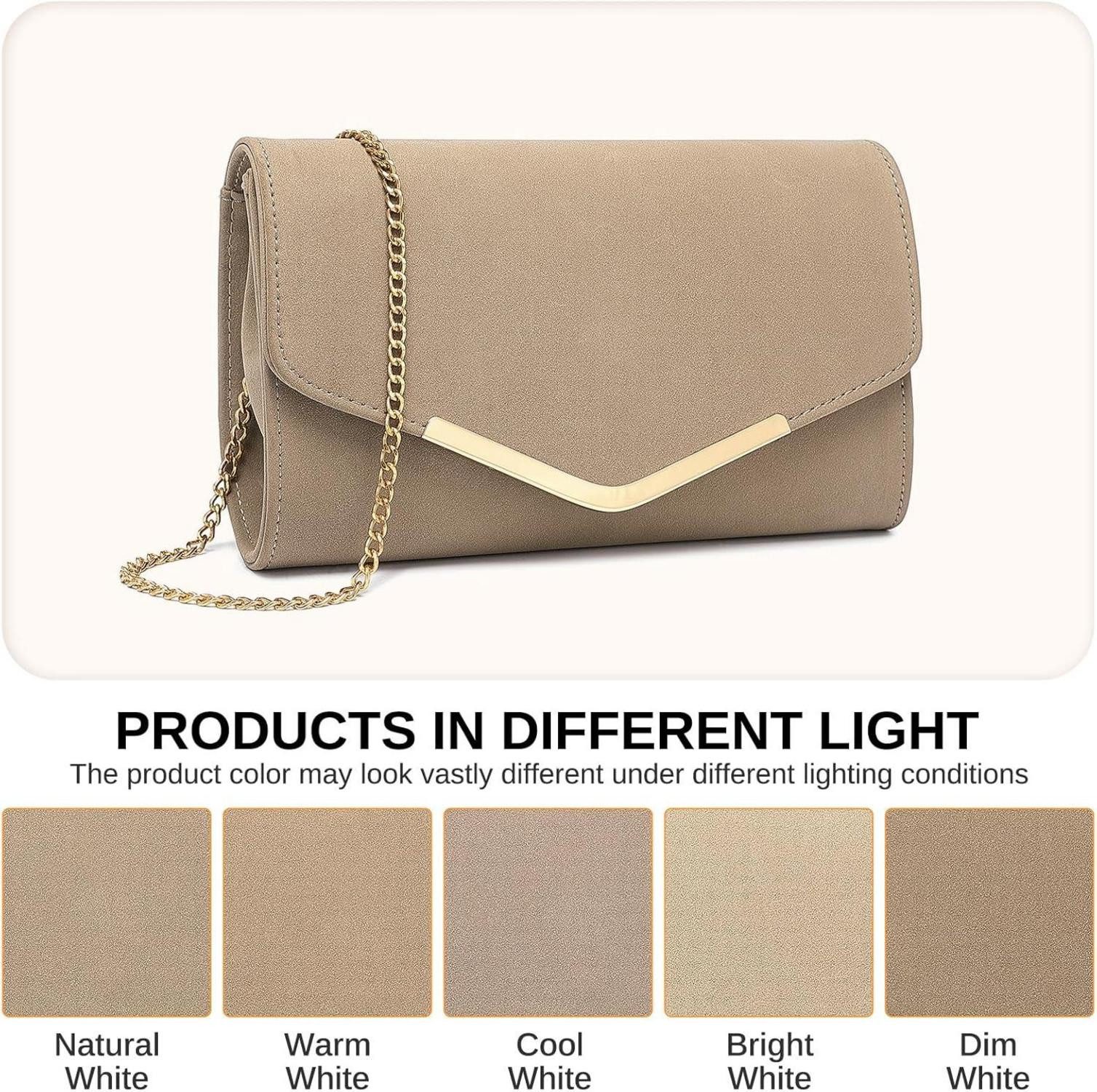 LuxusKollektion Clutch Damen Miss Lulu Elegant günstig online kaufen