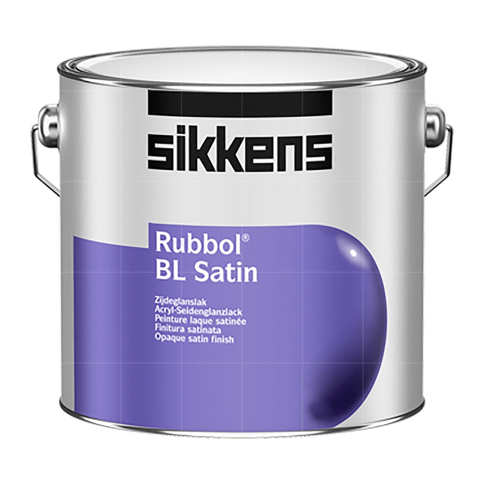 Sikkens Tür- und Fensterlack RUBBOL BL SATIN - 1 LTR (WEISS)