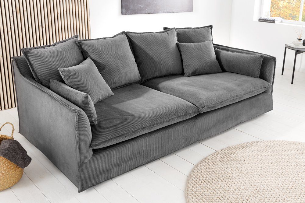 riess-ambiente 3-Sitzer HEAVEN 210cm grau · günstig online kaufen