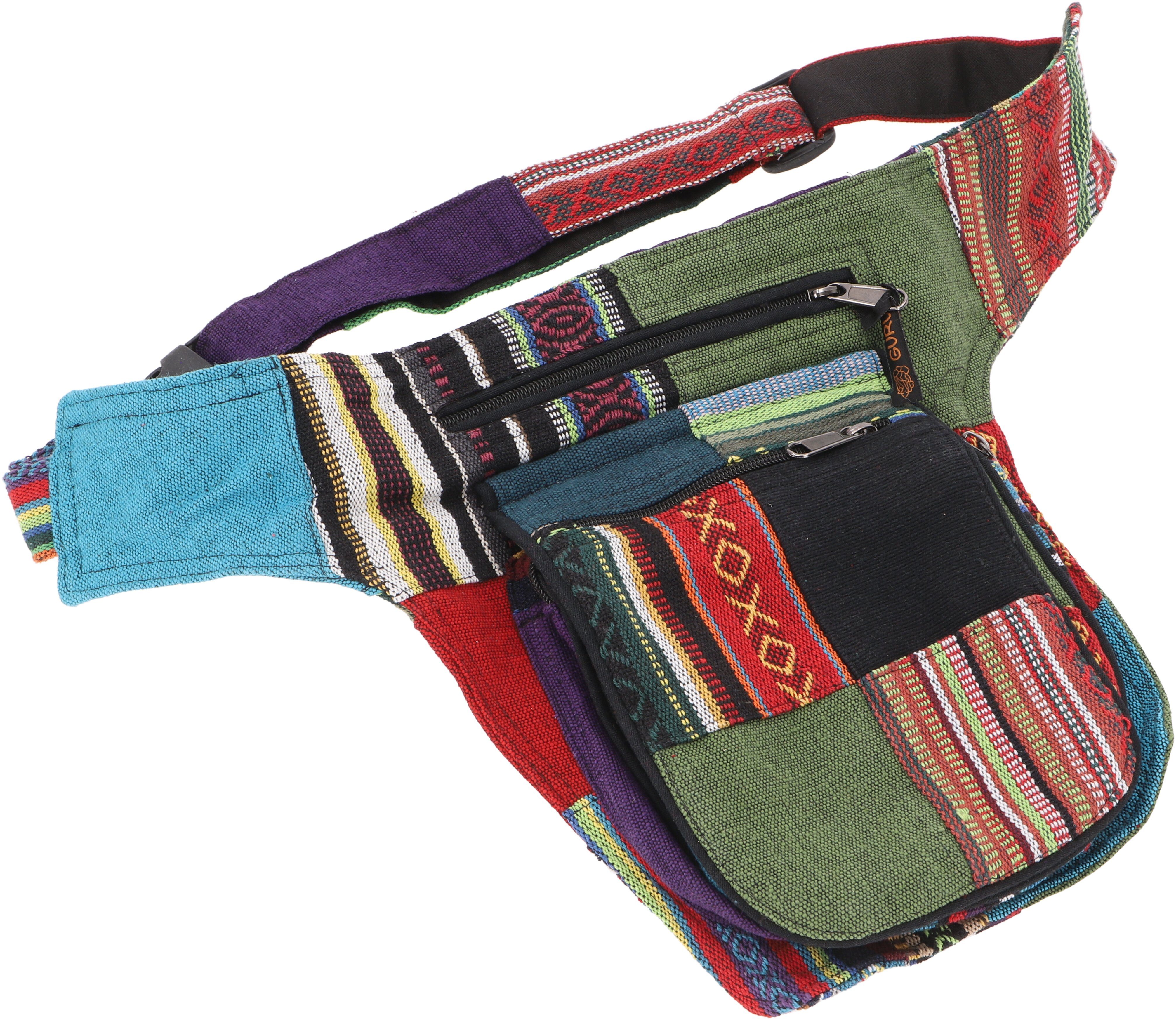 Guru-Shop Gürteltasche Stoff Sidebag & Patchwork günstig online kaufen