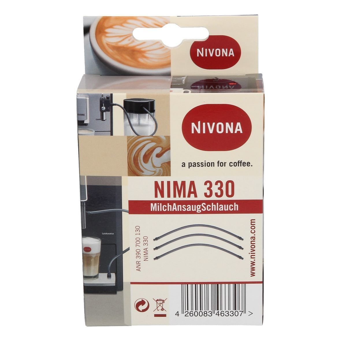 easyPART Milchschlauch wie NIVONA NIMA330 Milchschlauch NIVONA NIMA330, Kaffeemaschine