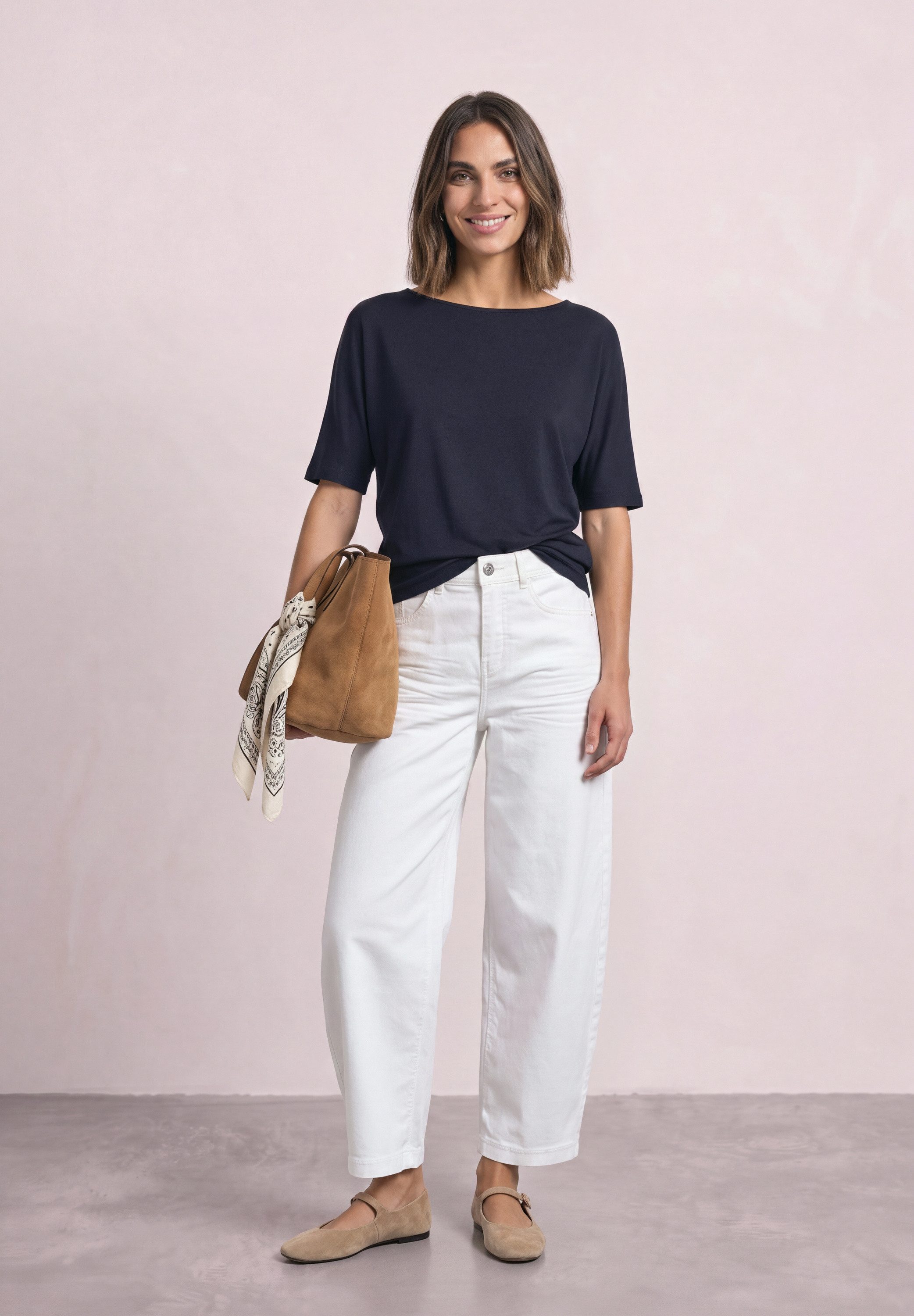 STREET ONE T-Shirt im soften Baumwoll-Mix – Bild 3 von 5