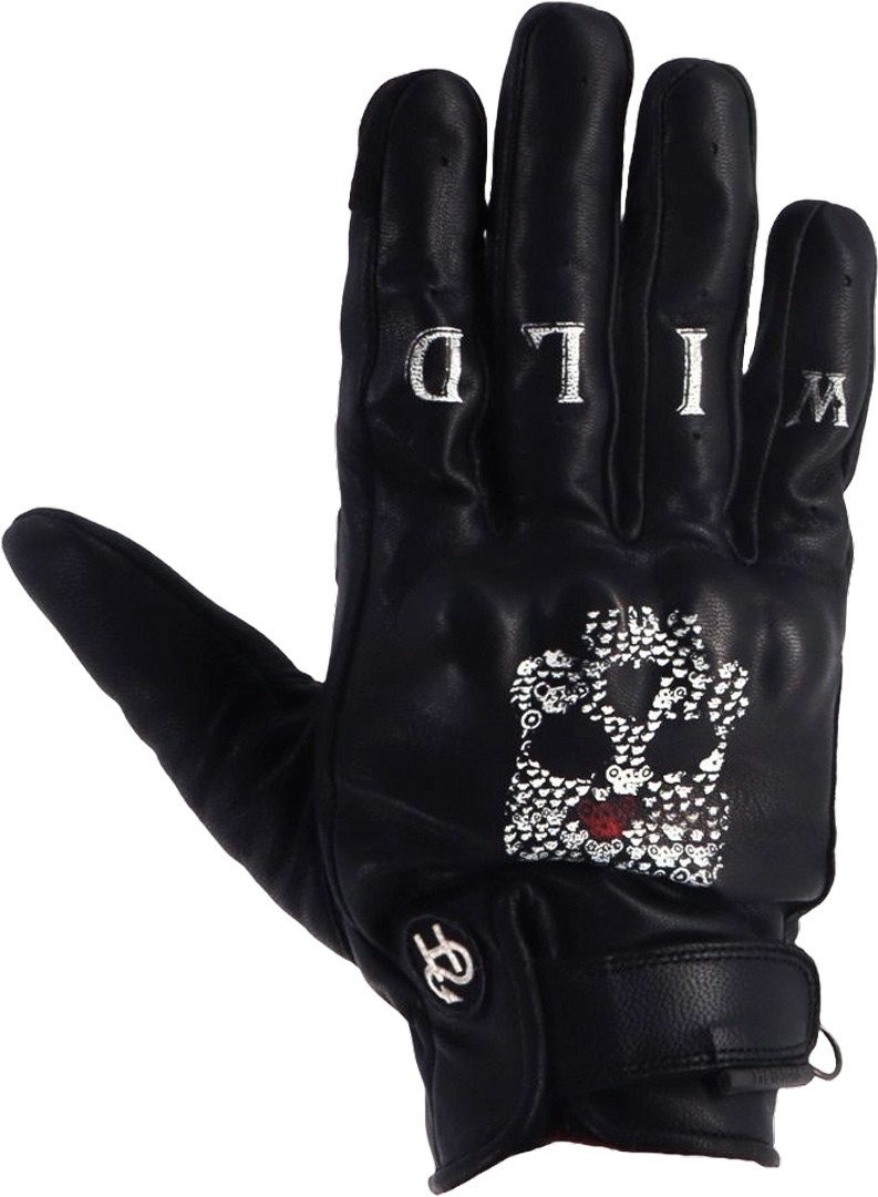 Helstons Motorradhandschuhe Skull Sommer Motorrad Handschuhe