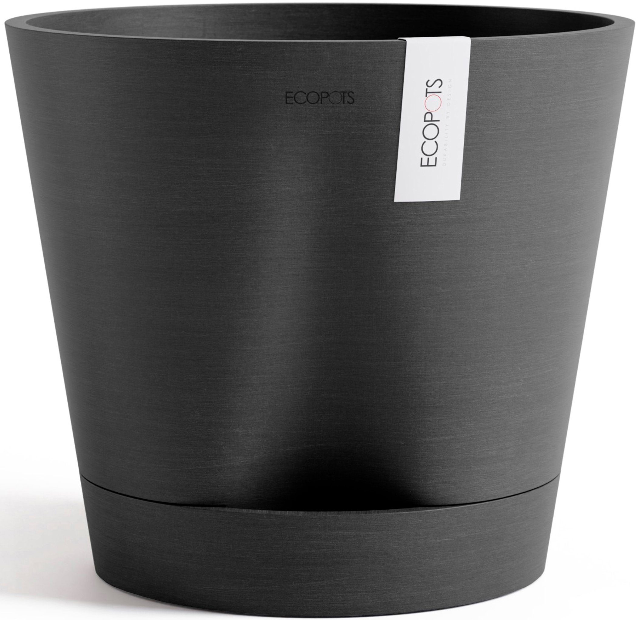 ECOPOTS Blumentopf Venice 2 30 Dunkelgrau, günstig online kaufen