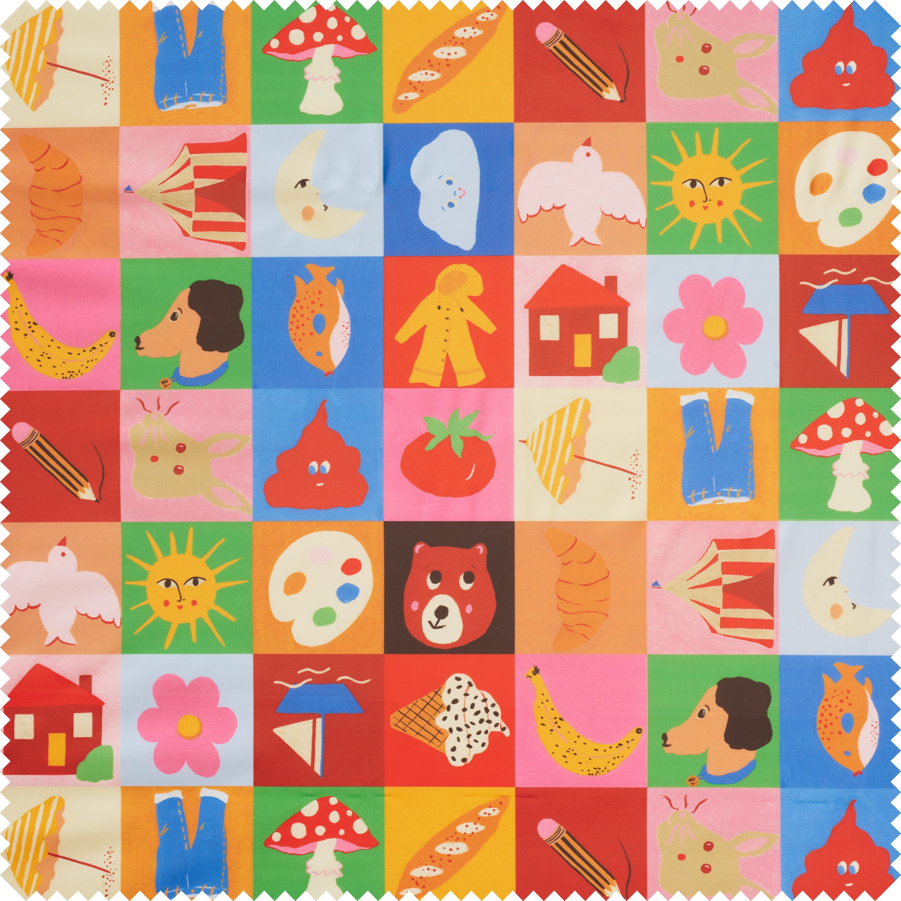 VBS Stoff Funny, 150cm breit, Meterware