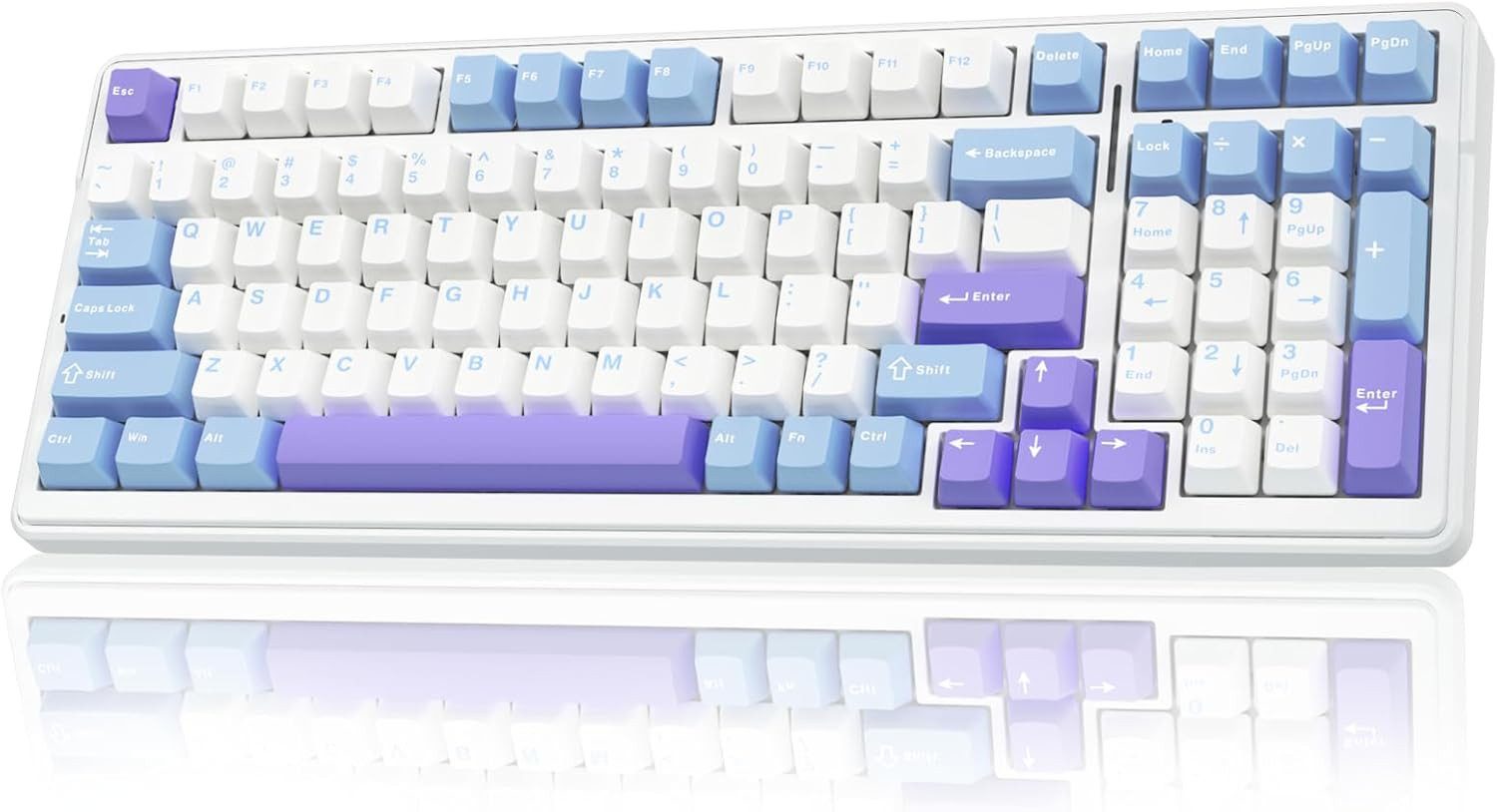 nsihing AULA F99 Mechanische Gaming Tastatur, RGB, Hot Swap, Bluetooth Gaming-Tastatur