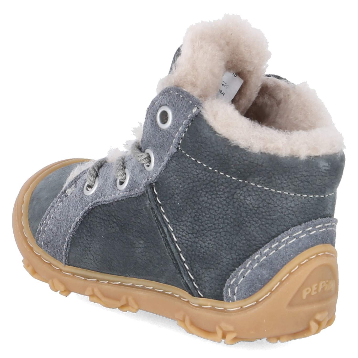 Pepino Pepino 50 1500103/140 Jungen Rauleder blue Winterboots