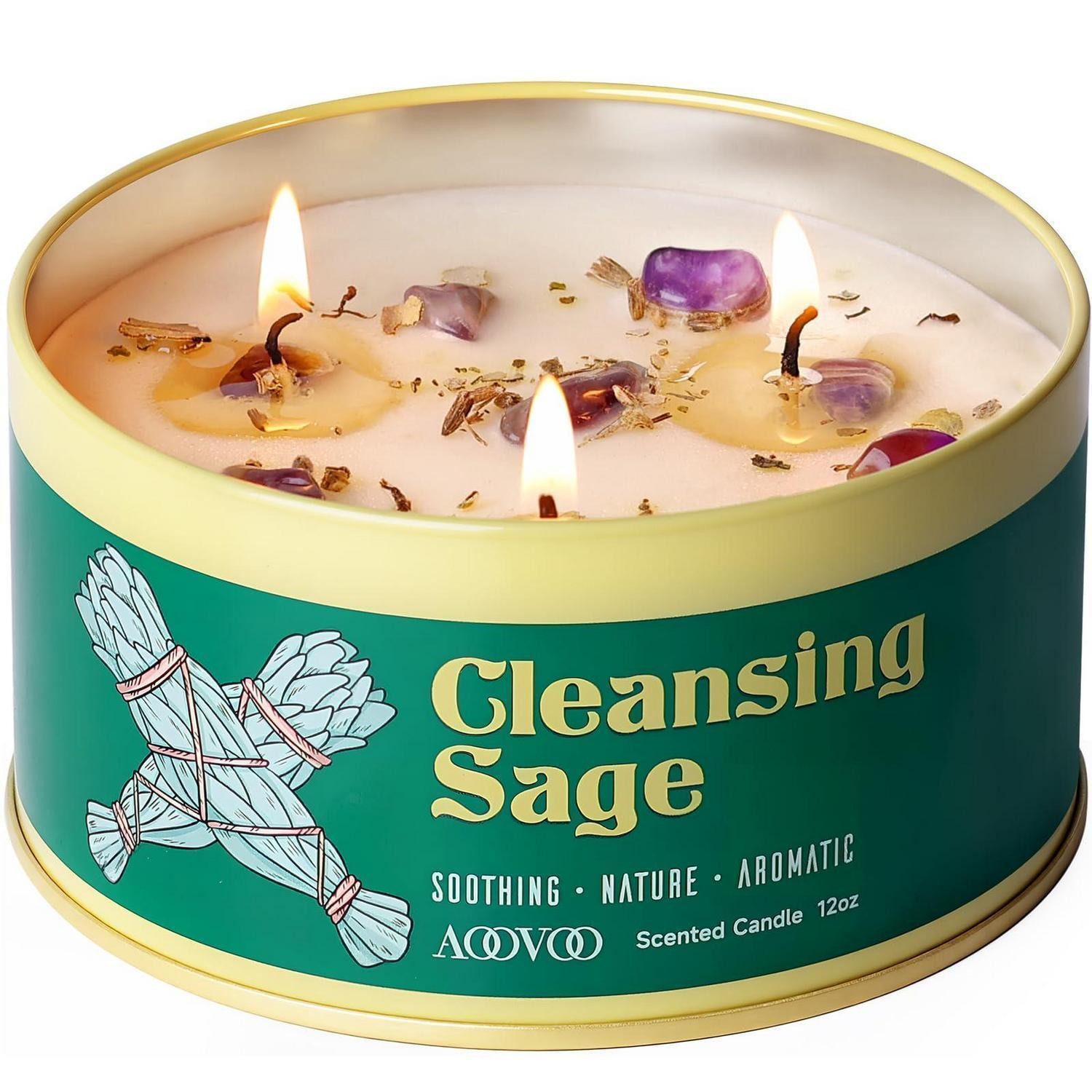 LuxusKollektion Duftkerze Duftkerze Salbei & Palo Santo