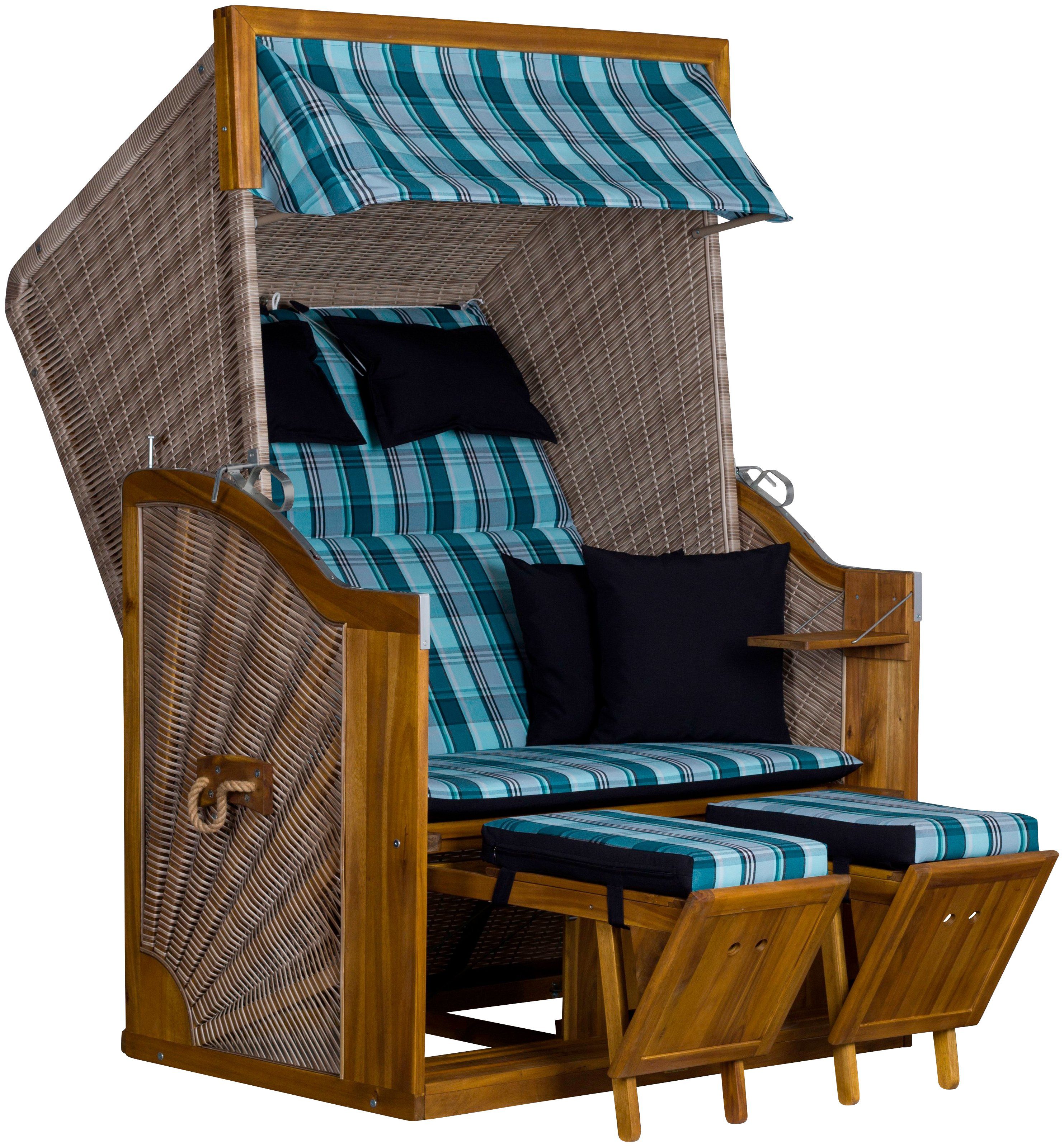 DEVRIES Strandkorb »TRENDY PURE - Greenline 120«, BxTxH ...