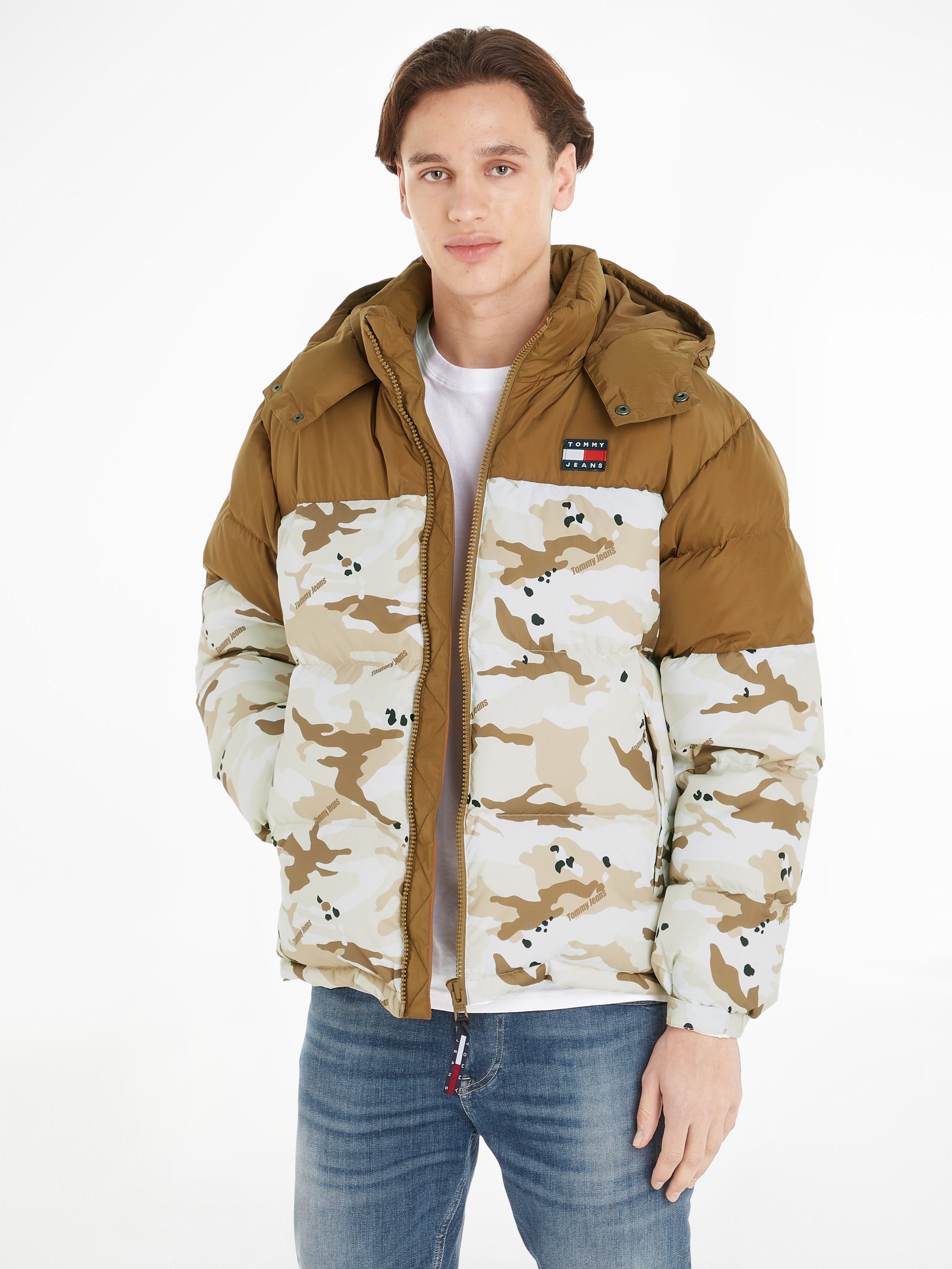 Tommy PUFFER CLBK AOP TJM Steppjacke ALASKA Jeans