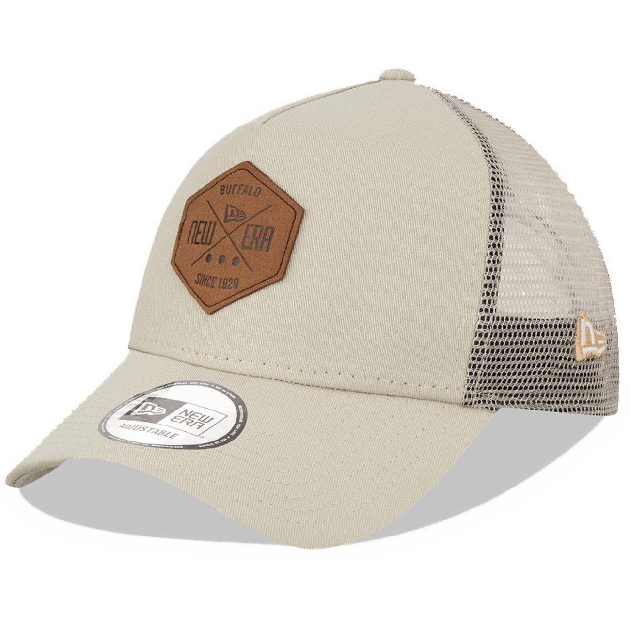 New Era Baseball Cap New Era Patch A-Frame Trucker Cap New Era Patch A-Frame Trucker Cap