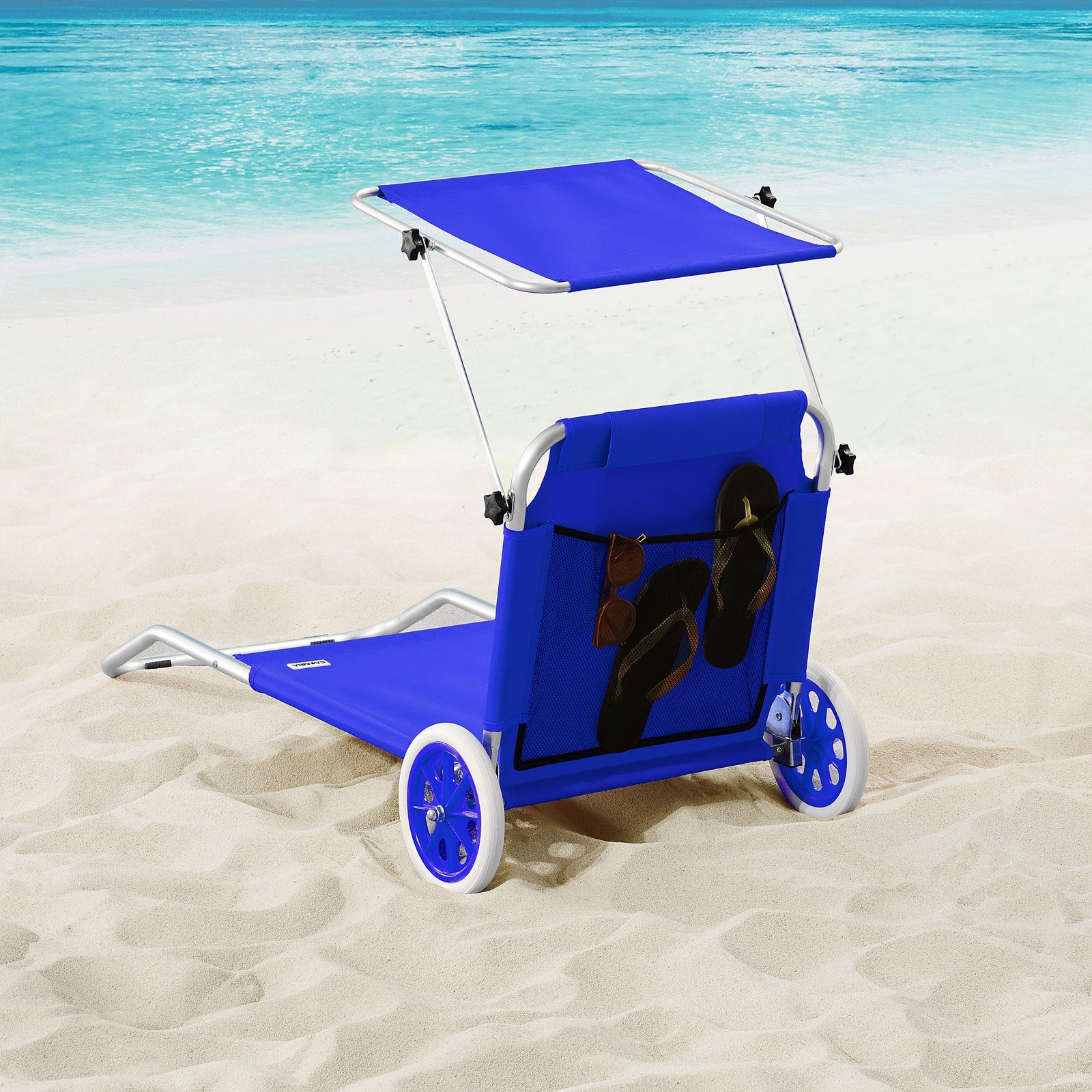 Casaria Gartenliege Kreta, Sonnenliege klappbar Strandliege günstig online kaufen