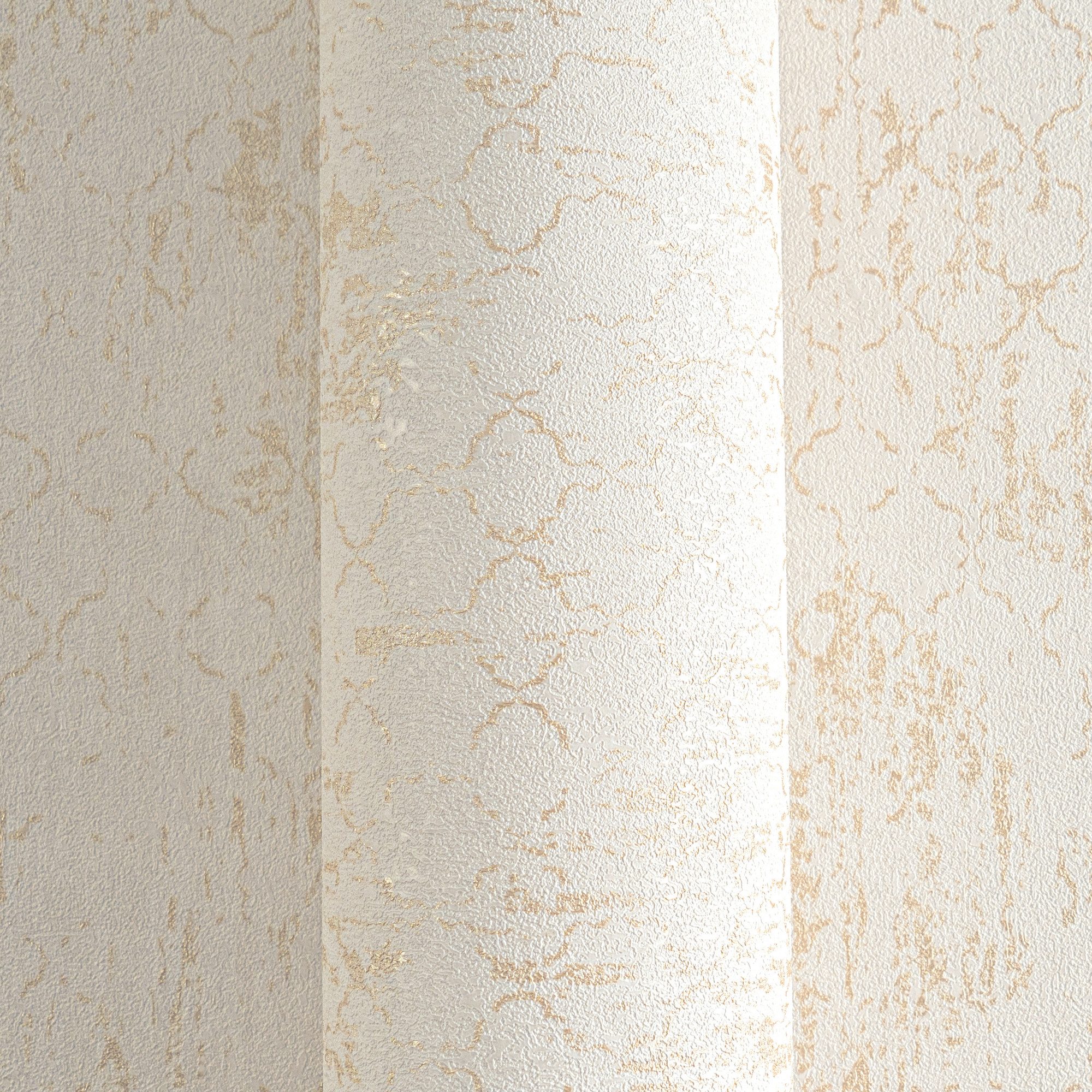 living walls Vliestapete Ornamenttapete diverse Farben strukturiert vintage, strukturiert, Barock, (1 St) – Bild 3 von 5